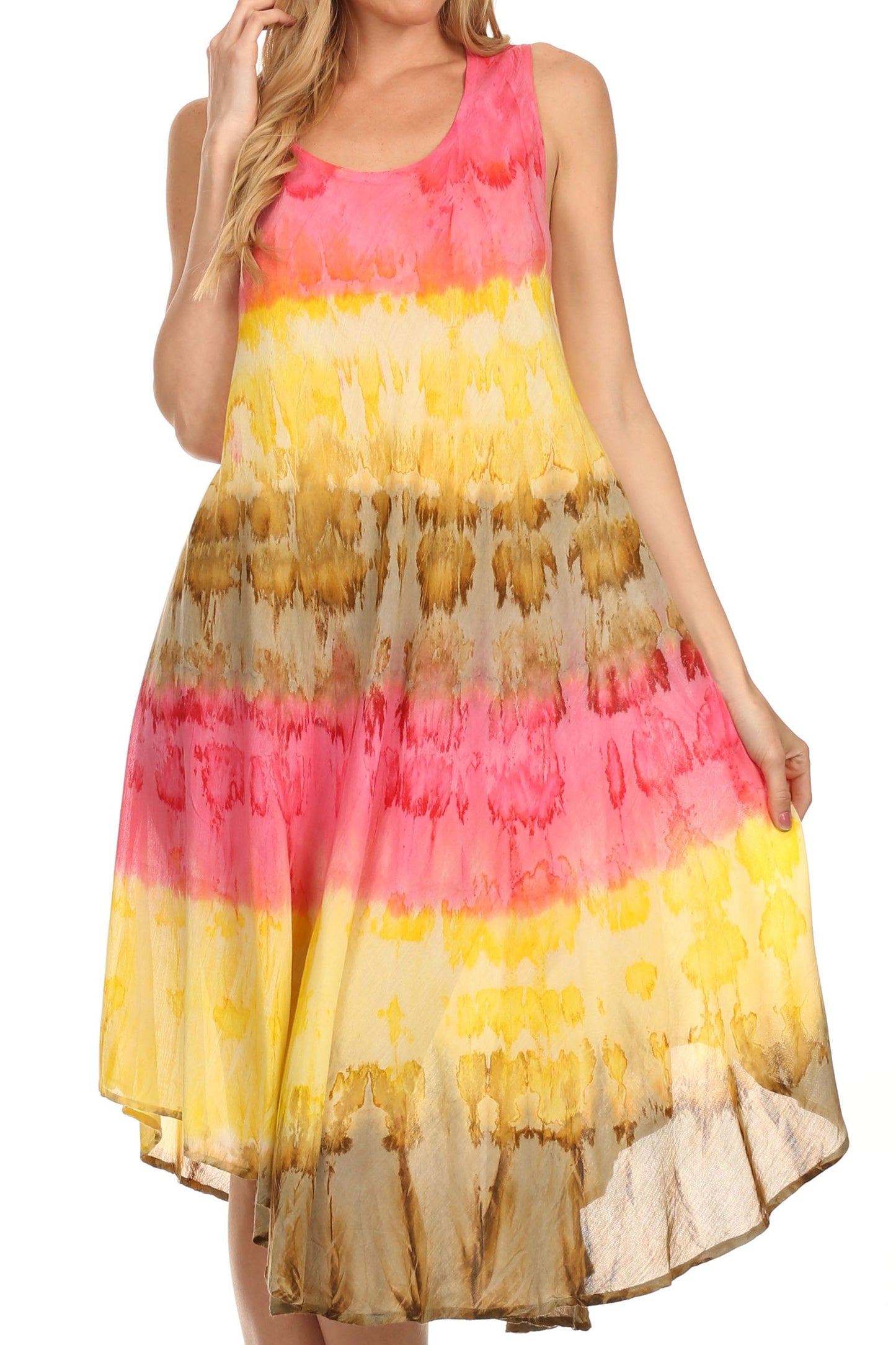 Sakkas Desert Sun Caftan Dress / Cover Up - Concordia Style Boutique