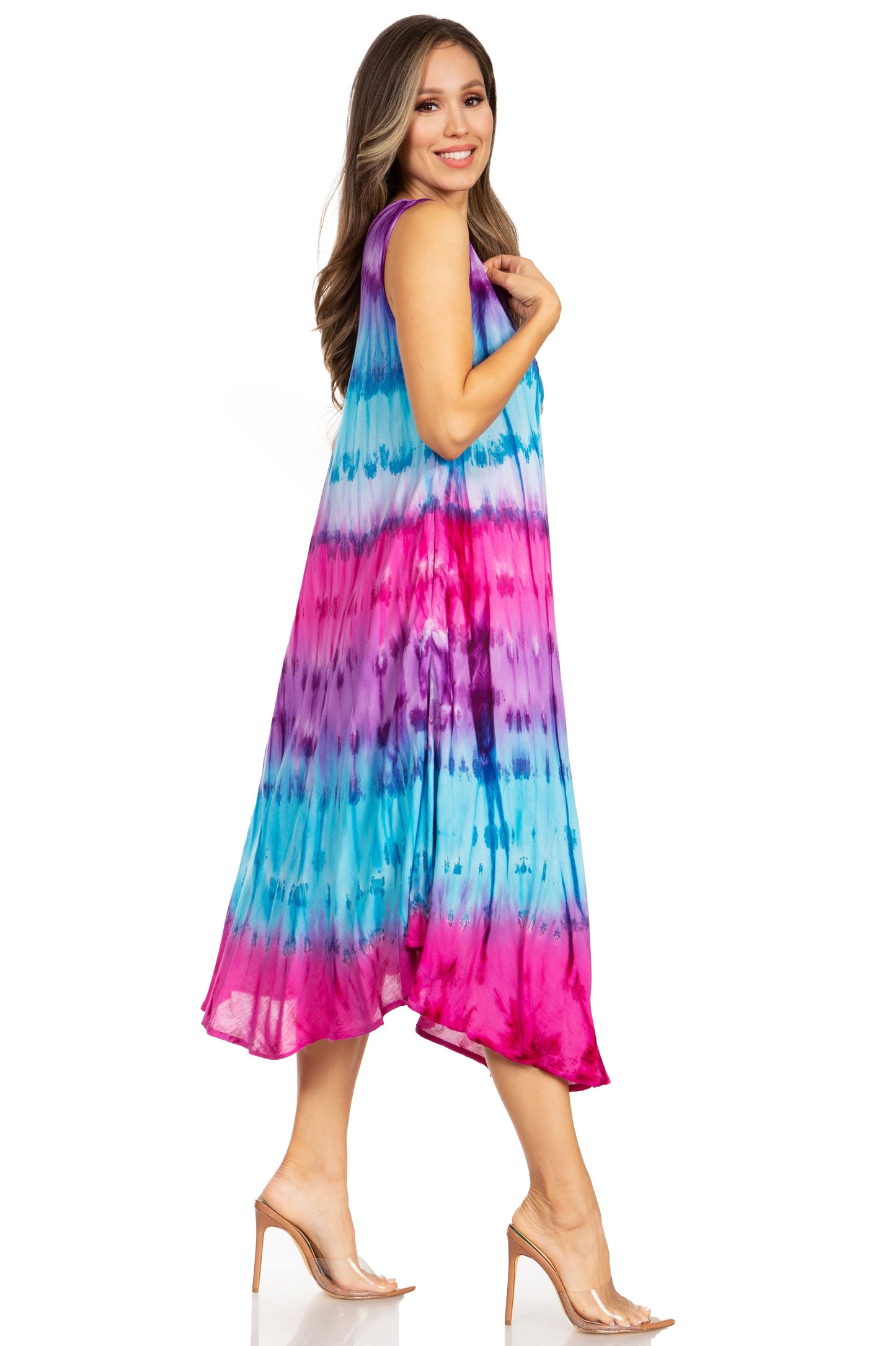 Sakkas Desert Sun Caftan Dress / Cover Up - Concordia Style Boutique