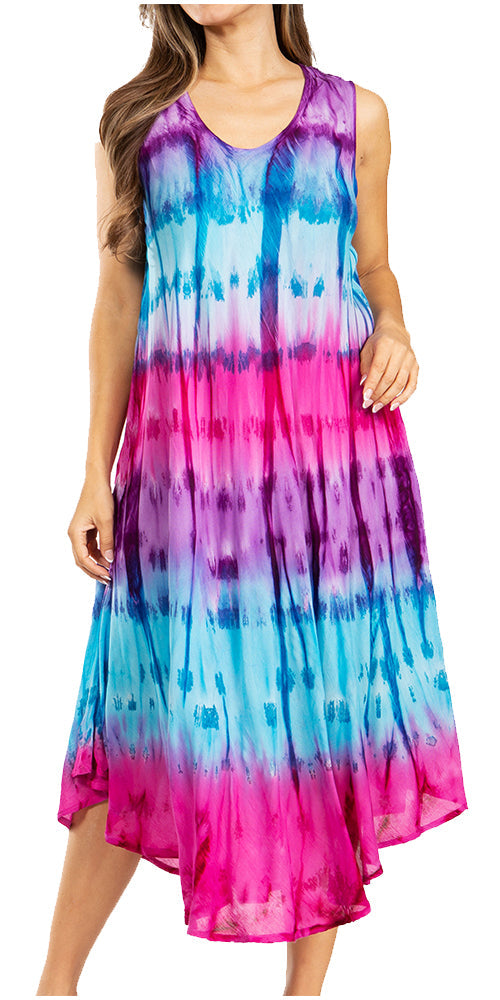 Sakkas Desert Sun Caftan Dress / Cover Up - Concordia Style Boutique