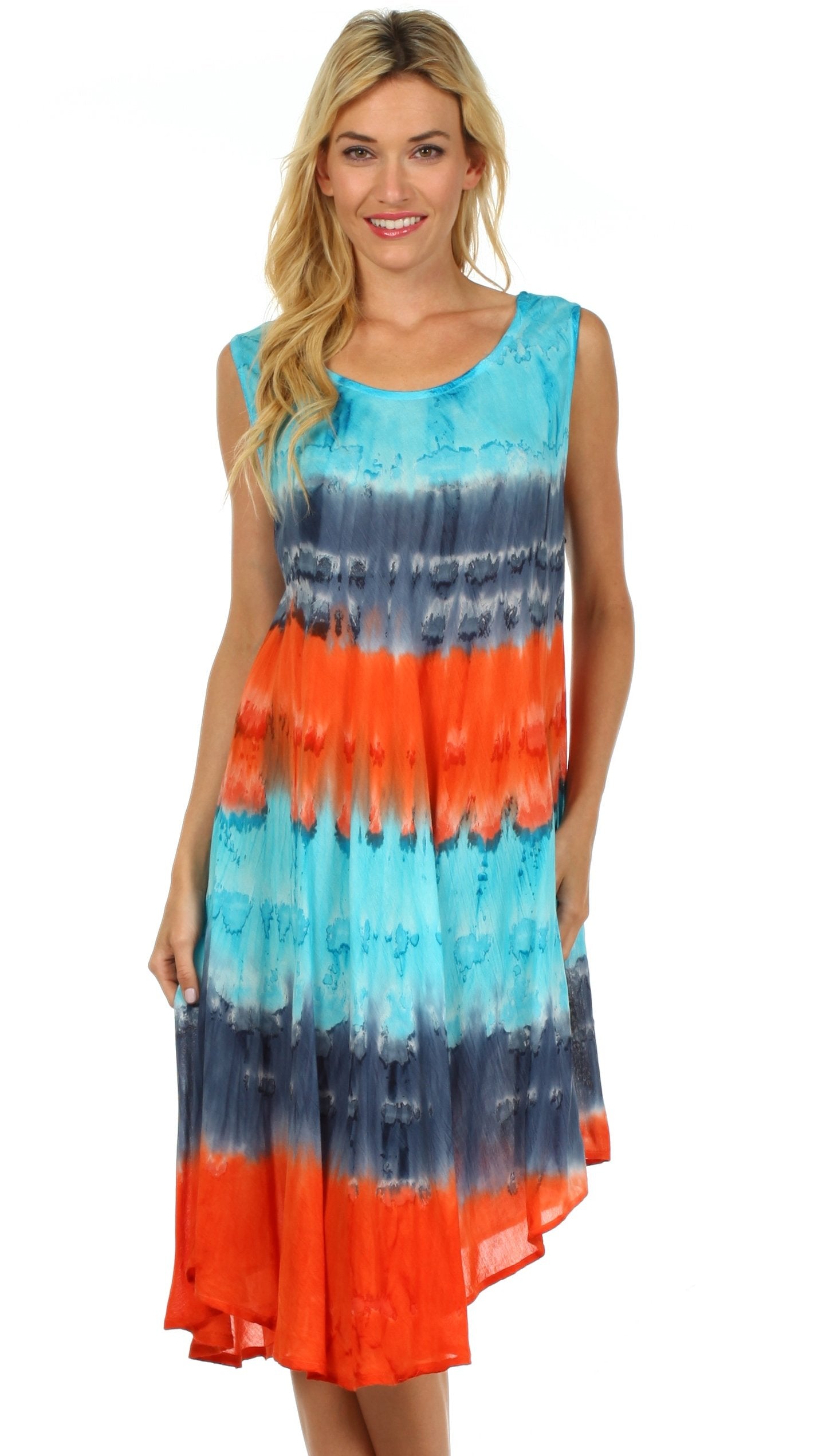 Sakkas Desert Sun Caftan Dress / Cover Up - Concordia Style Boutique