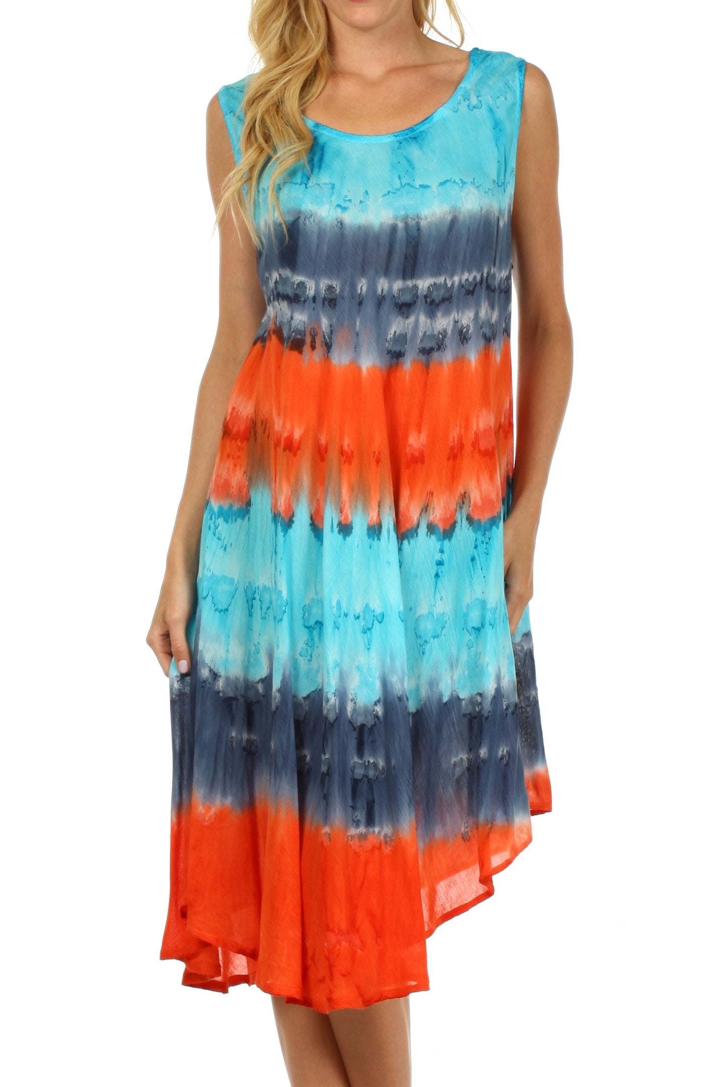 Sakkas Desert Sun Caftan Dress / Cover Up - Concordia Style Boutique