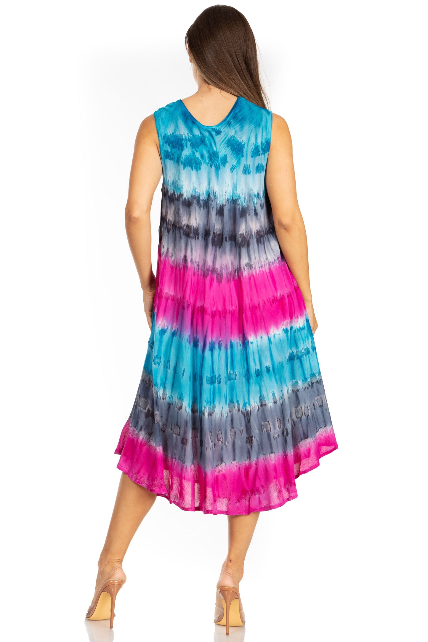 Sakkas Desert Sun Caftan Dress / Cover Up - Concordia Style Boutique
