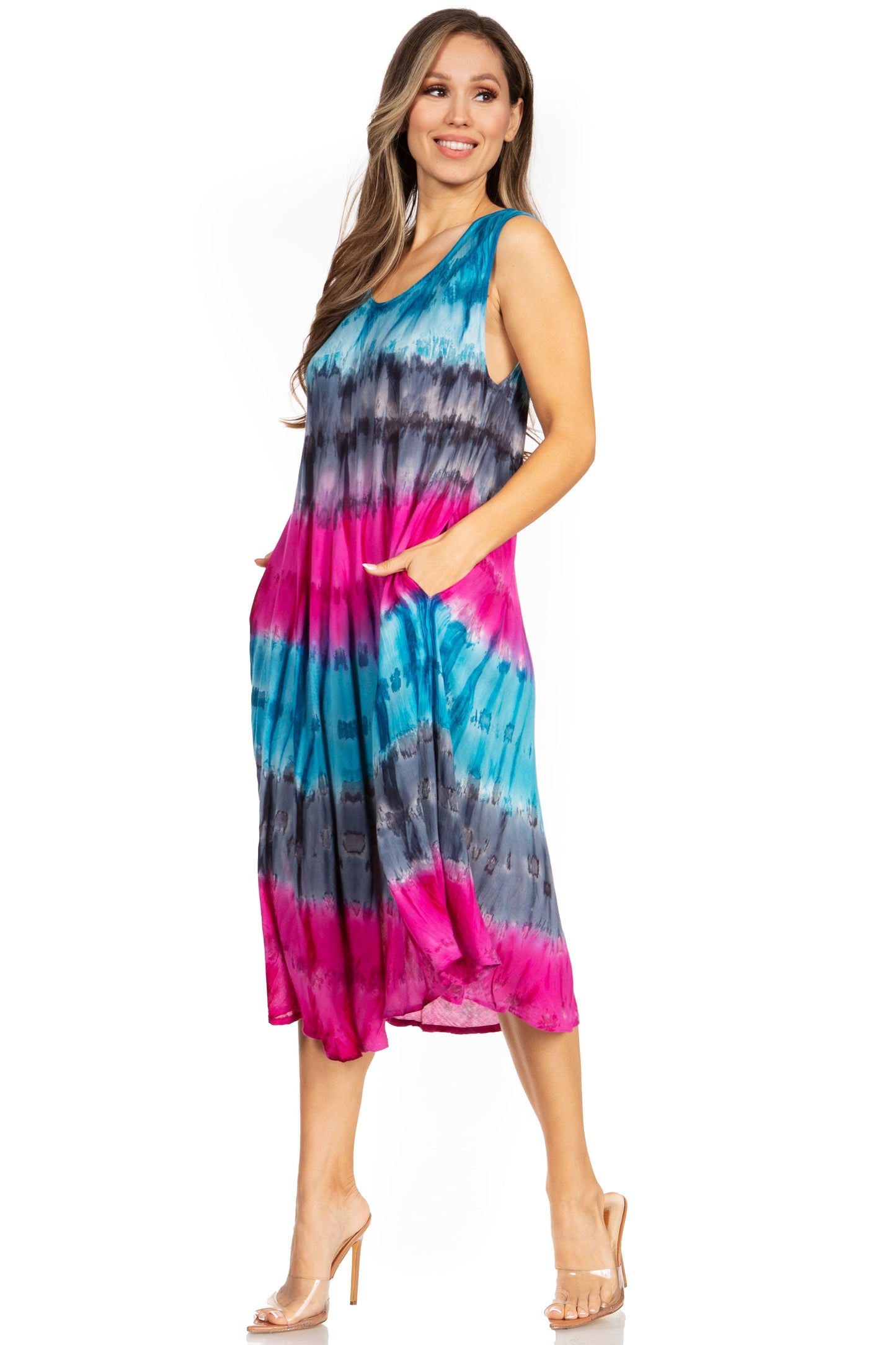 Sakkas Desert Sun Caftan Dress / Cover Up - Concordia Style Boutique