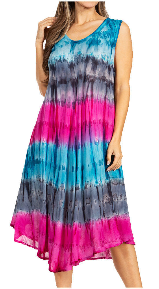 Sakkas Desert Sun Caftan Dress / Cover Up - Concordia Style Boutique