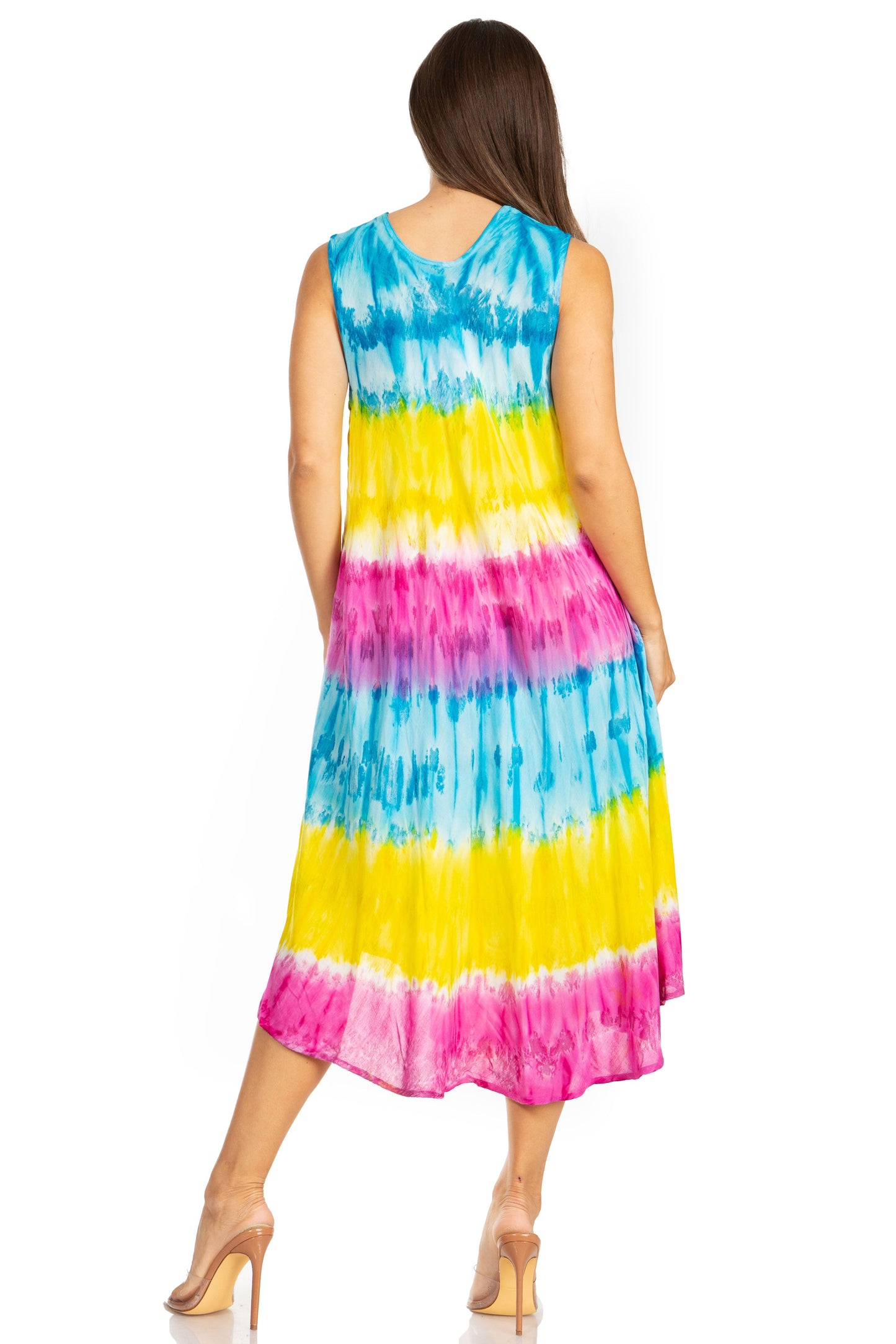 Sakkas Desert Sun Caftan Dress / Cover Up - Concordia Style Boutique