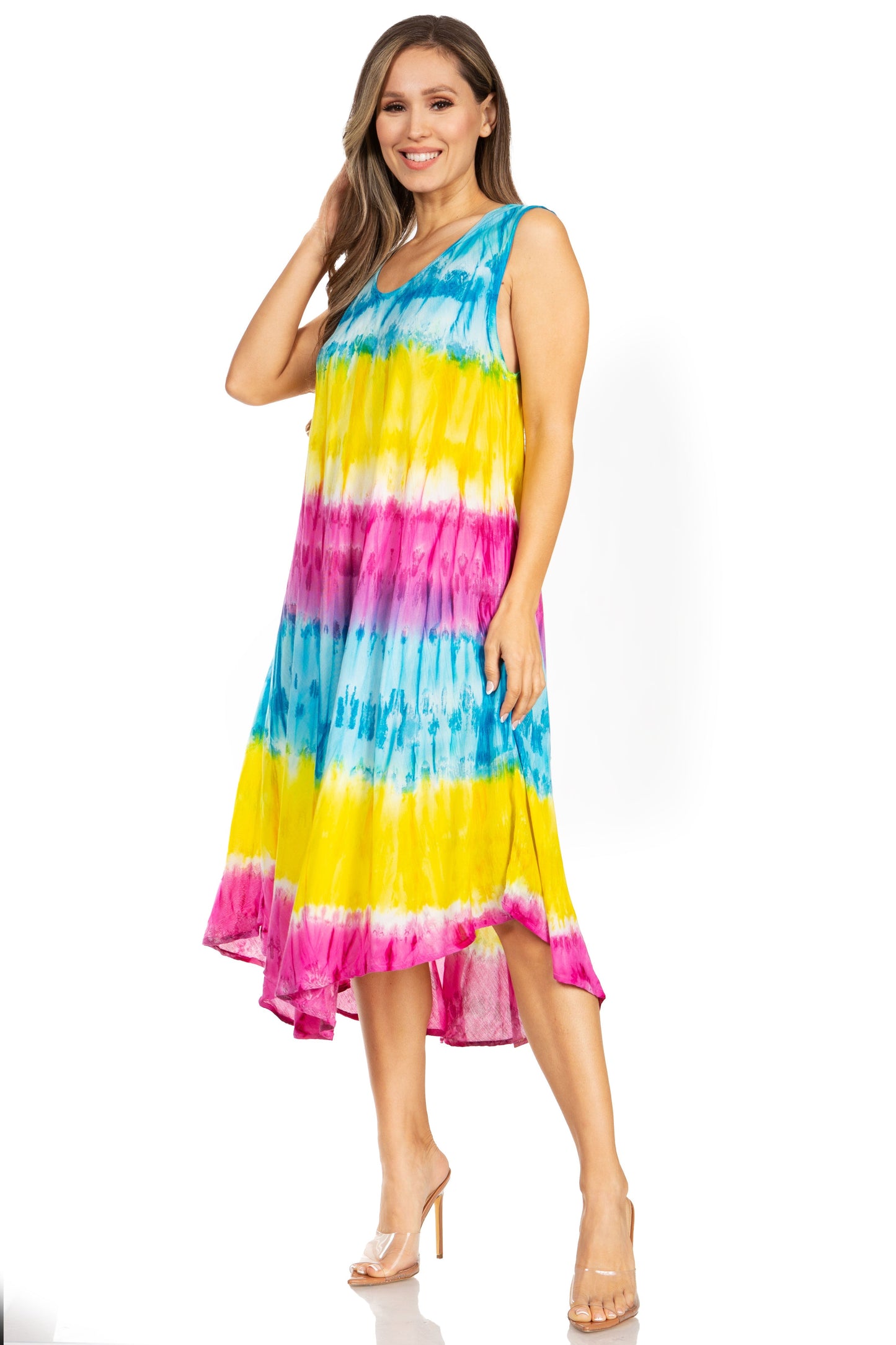 Sakkas Desert Sun Caftan Dress / Cover Up - Concordia Style Boutique