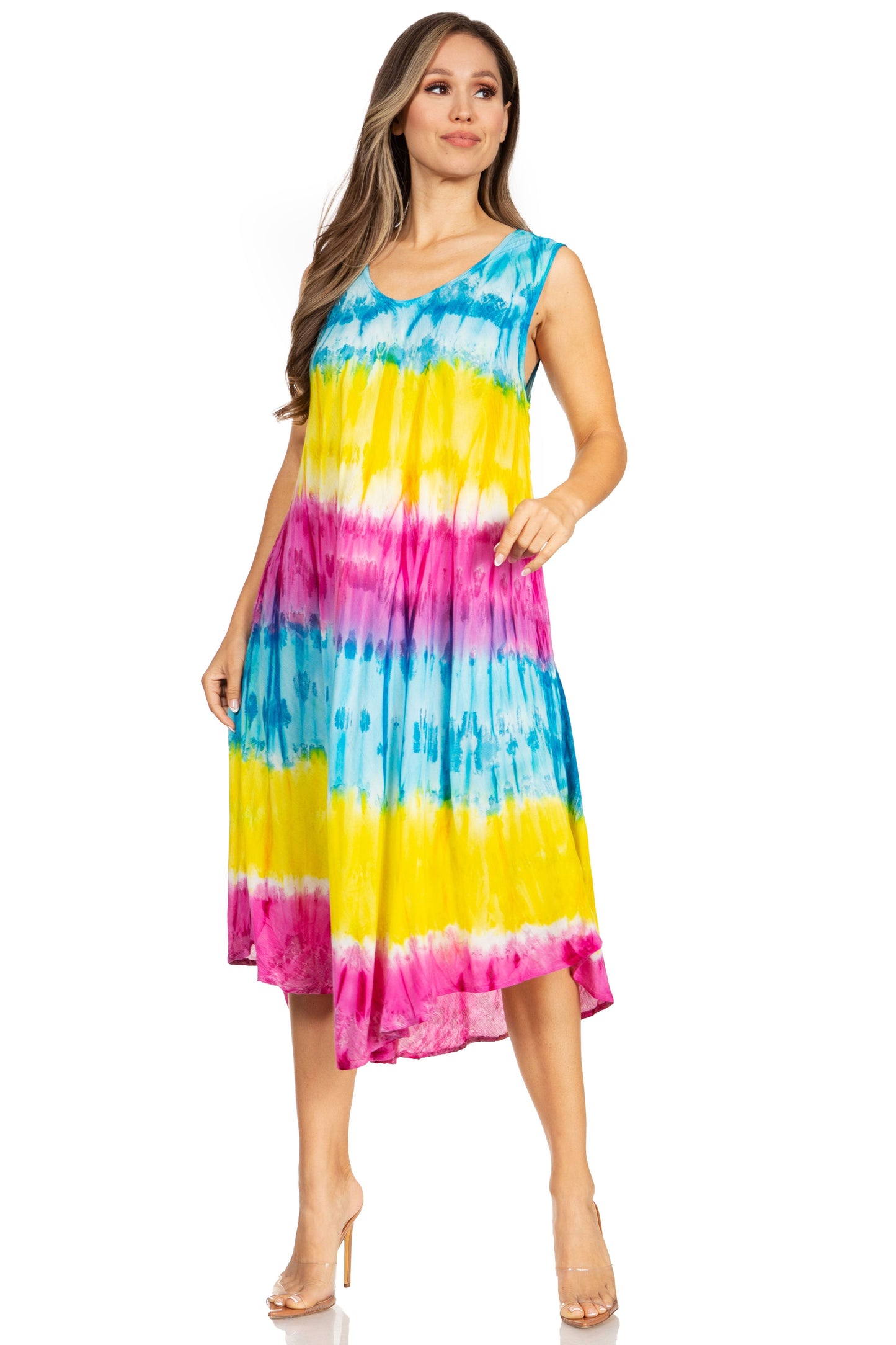 Sakkas Desert Sun Caftan Dress / Cover Up - Concordia Style Boutique