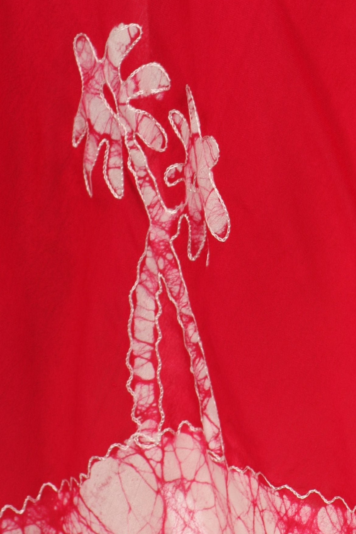 Sakkas Batik Palm Tree Cap Sleeve Caftan Dress / Cover Up - Concordia Style Boutique