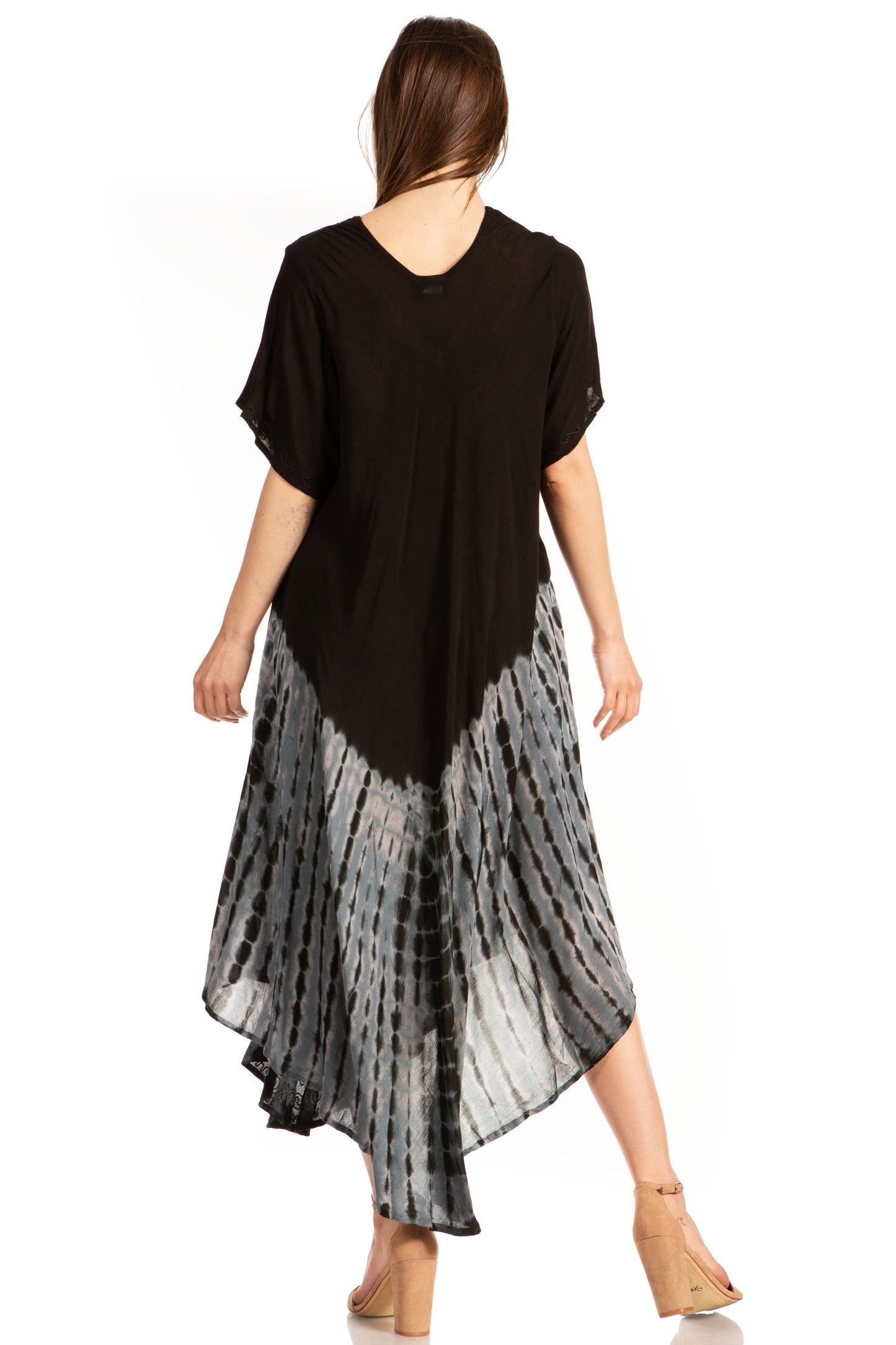 Sakkas Viveka Embroidered Caftan Dress - Concordia Style Boutique