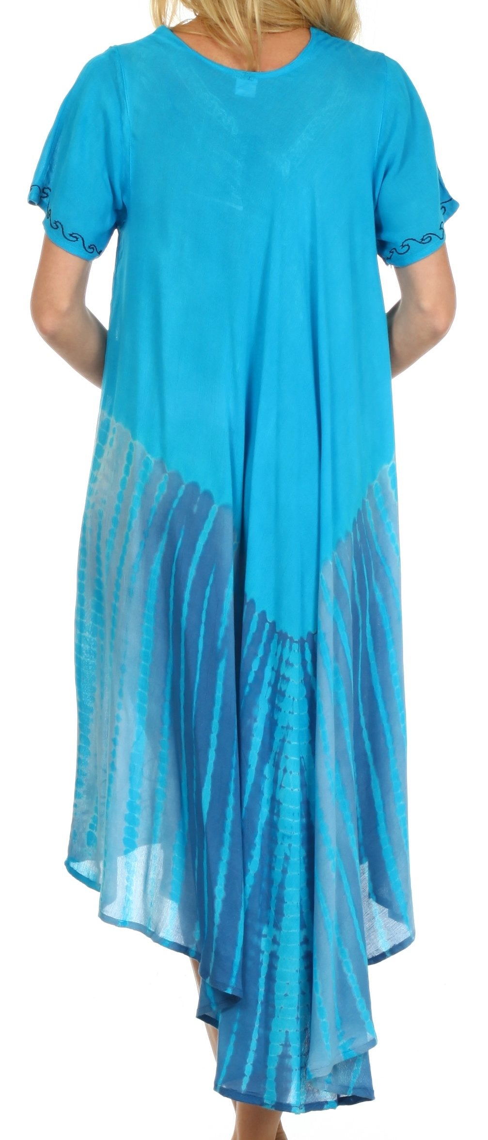 Sakkas Viveka Embroidered Caftan Dress - Concordia Style Boutique