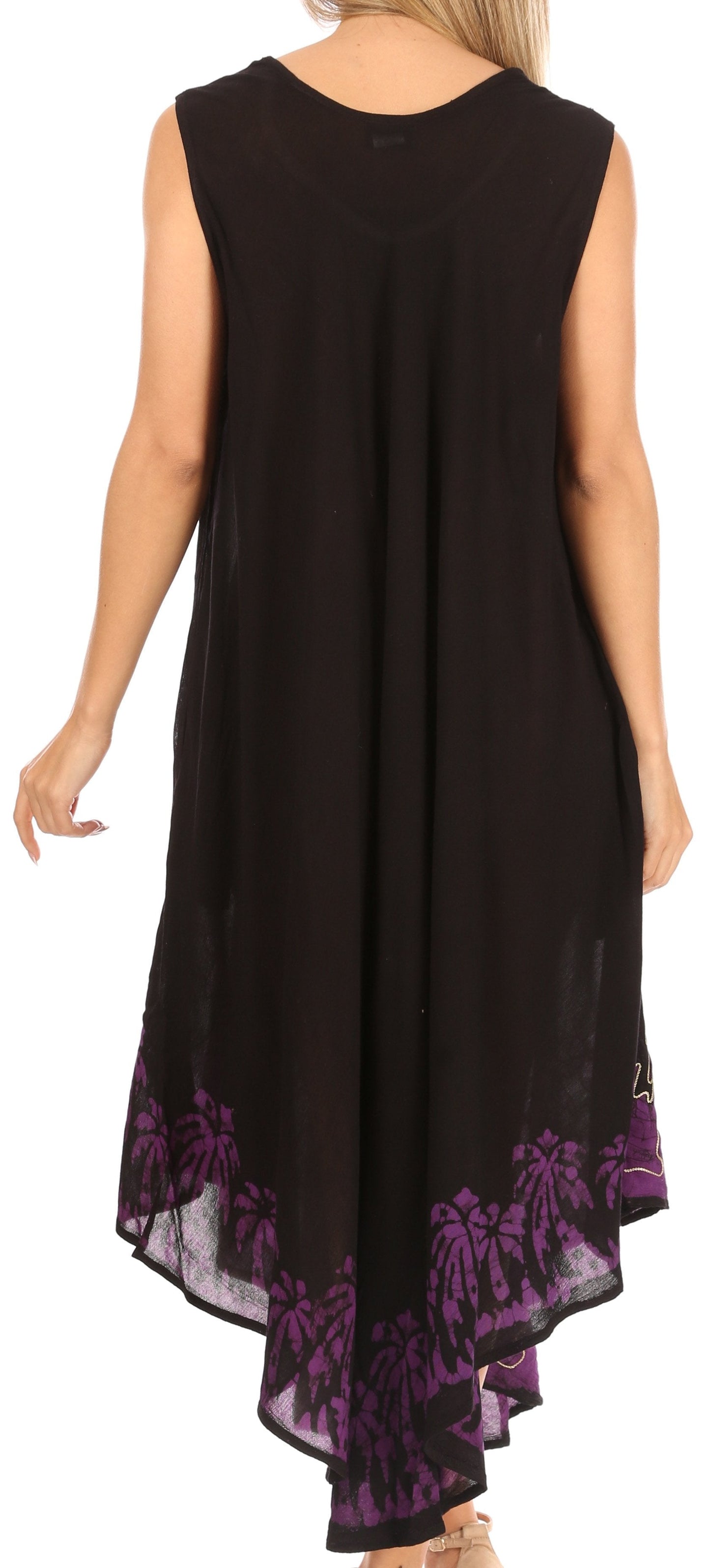 Sakkas Sundari Caftan Tank Dress / Cover Up - Concordia Style Boutique