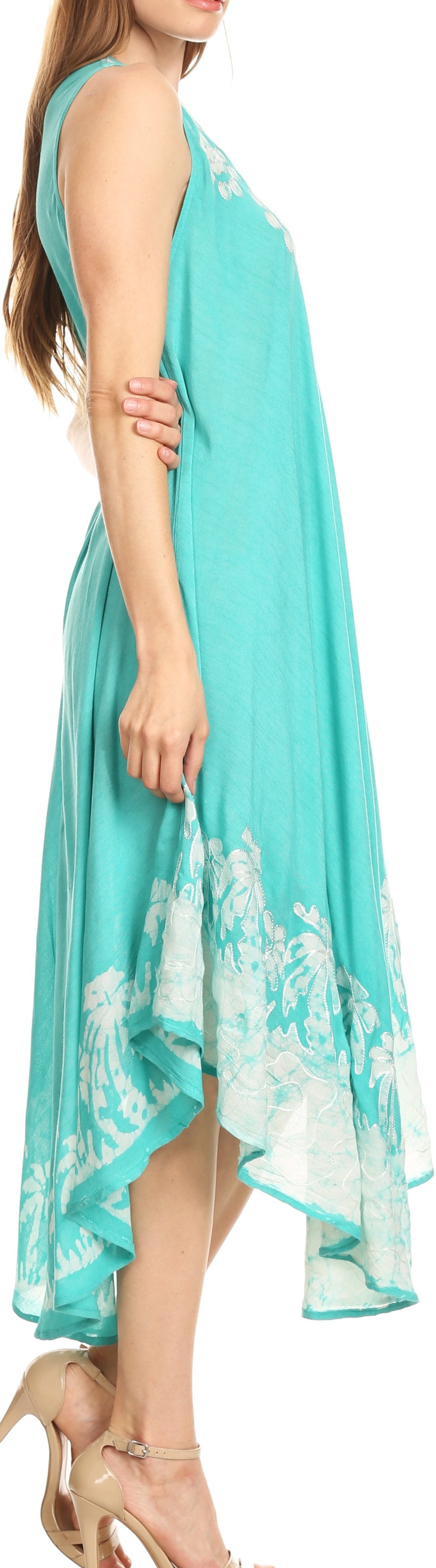 Sakkas Sundari Caftan Tank Dress / Cover Up - Concordia Style Boutique