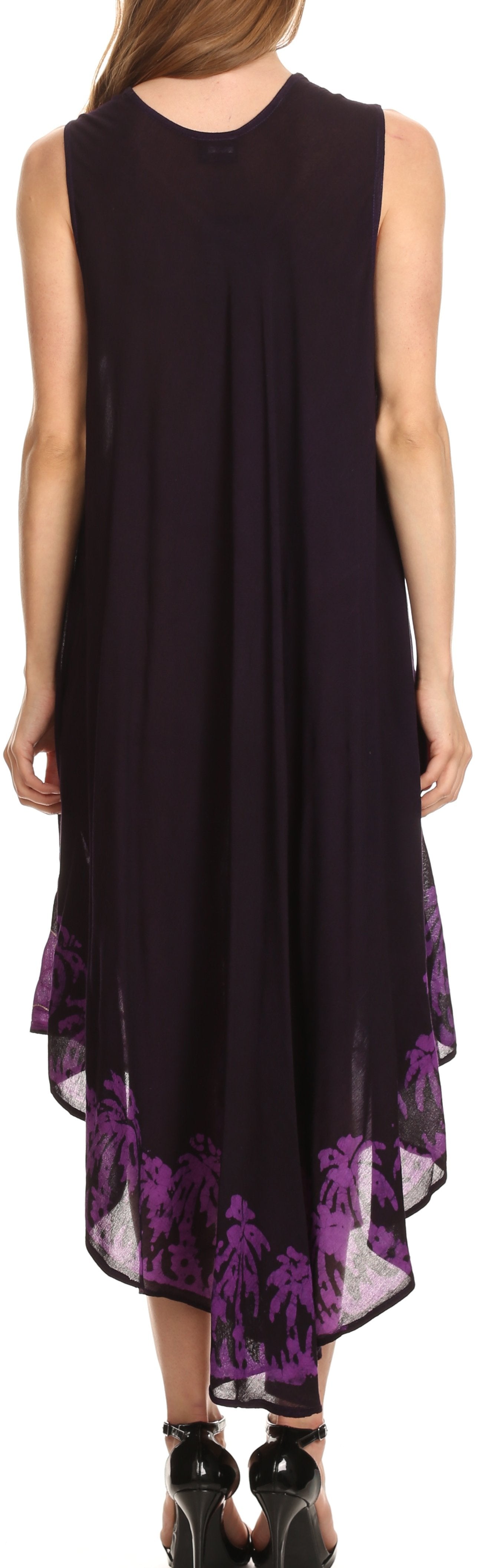 Sakkas Sundari Caftan Tank Dress / Cover Up - Concordia Style Boutique