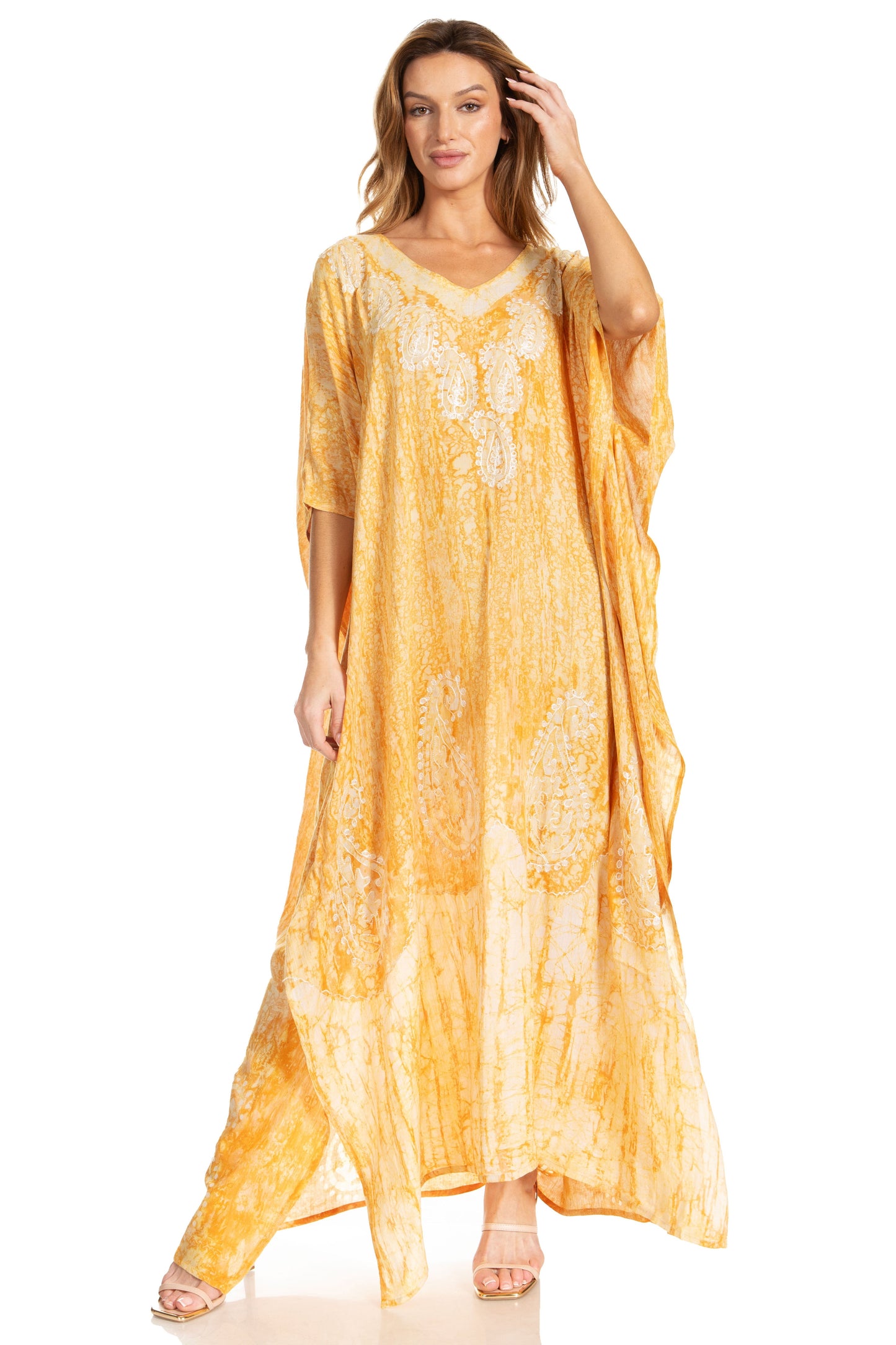 Sakkas Tacy Women's Boho Summer Maxi Dress for Casual or Lounge Wear - Concordia Style Boutique