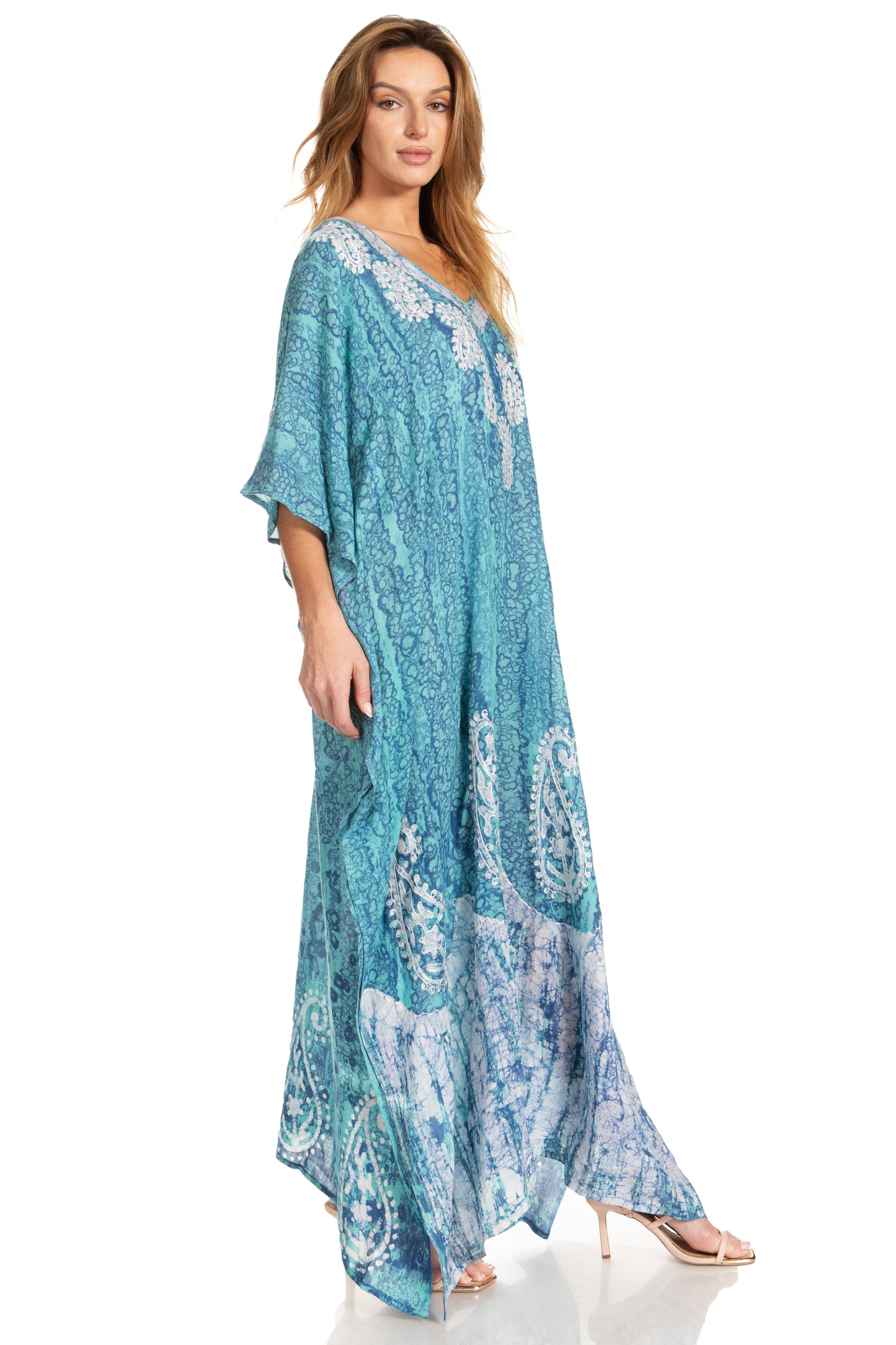 Sakkas Tacy Women's Boho Summer Maxi Dress for Casual or Lounge Wear - Concordia Style Boutique