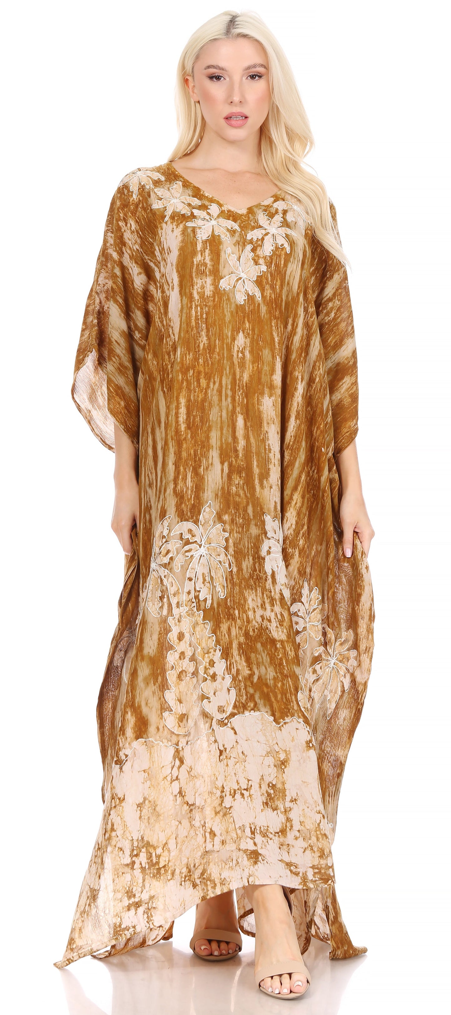 Sakkas Tacy Women's Boho Summer Maxi Dress for Casual or Lounge Wear - Concordia Style Boutique