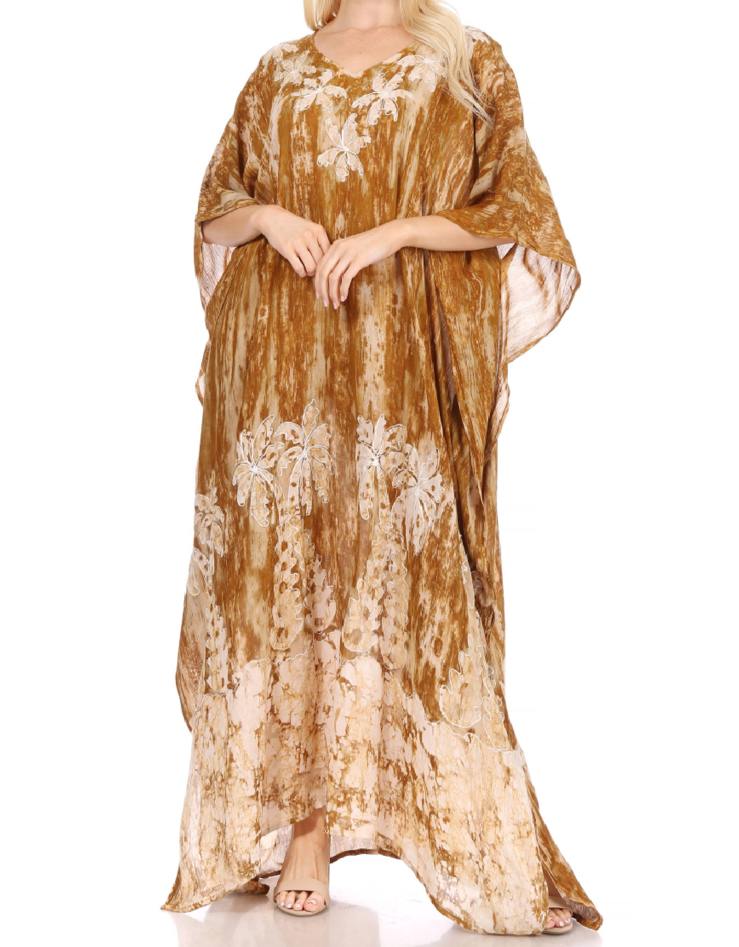 Sakkas Tacy Women's Boho Summer Maxi Dress for Casual or Lounge Wear - Concordia Style Boutique
