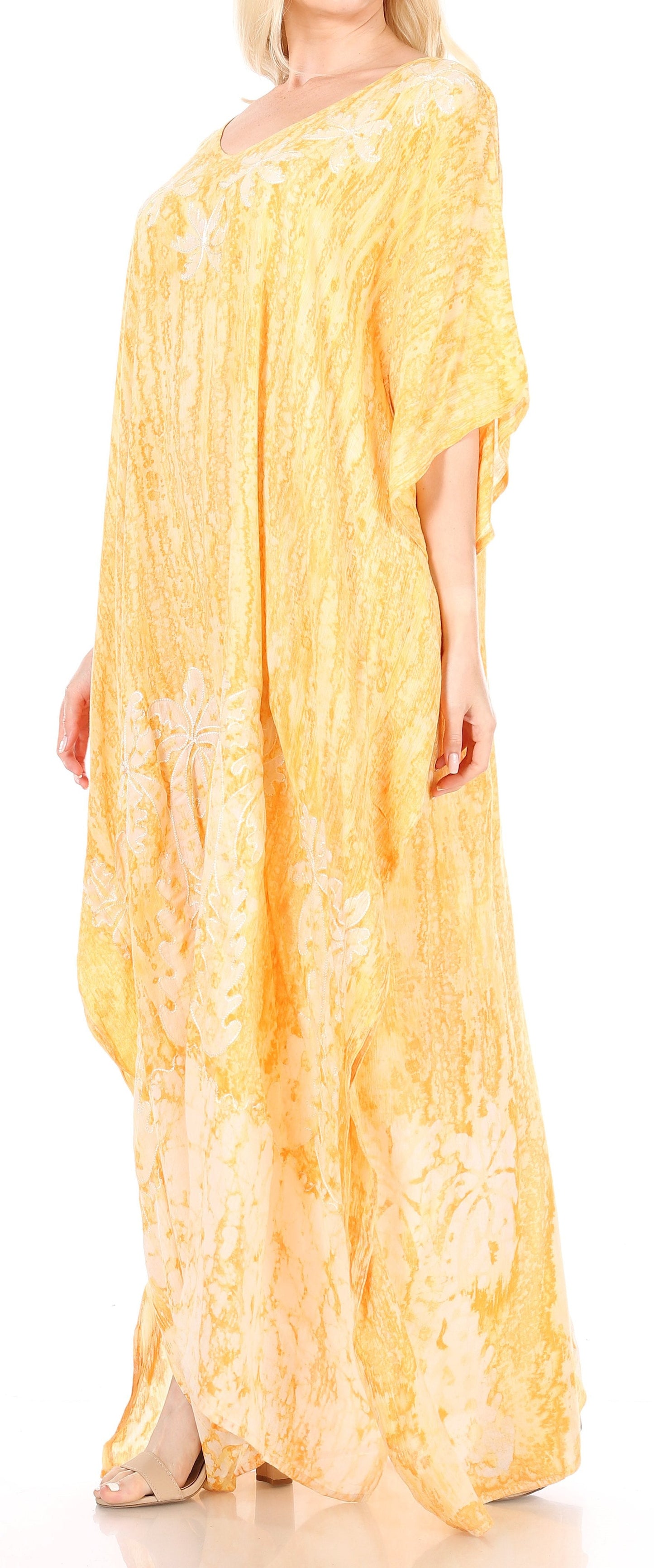Sakkas Tacy Women's Boho Summer Maxi Dress for Casual or Lounge Wear - Concordia Style Boutique