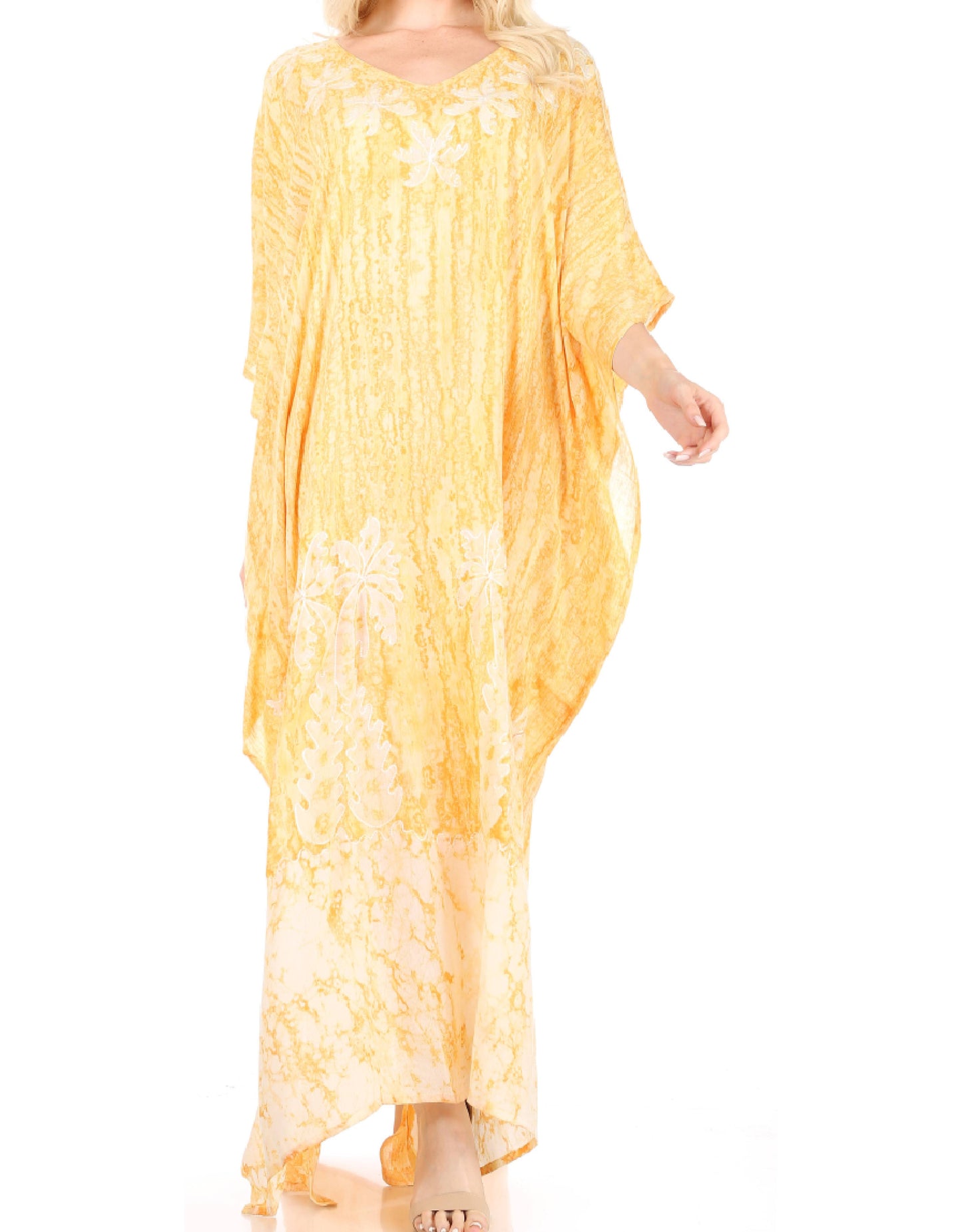 Sakkas Tacy Women's Boho Summer Maxi Dress for Casual or Lounge Wear - Concordia Style Boutique