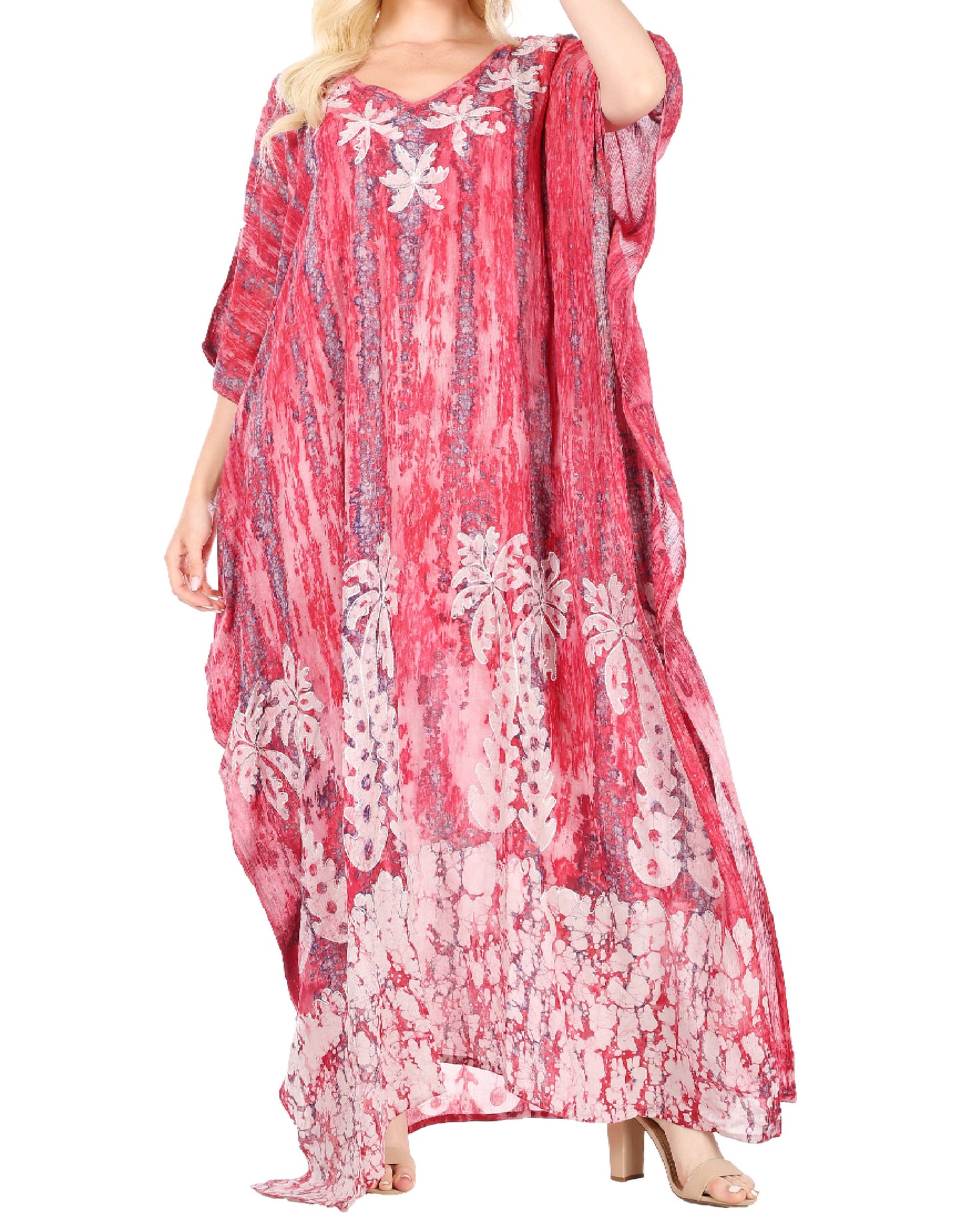 Sakkas Tacy Women's Boho Summer Maxi Dress for Casual or Lounge Wear - Concordia Style Boutique