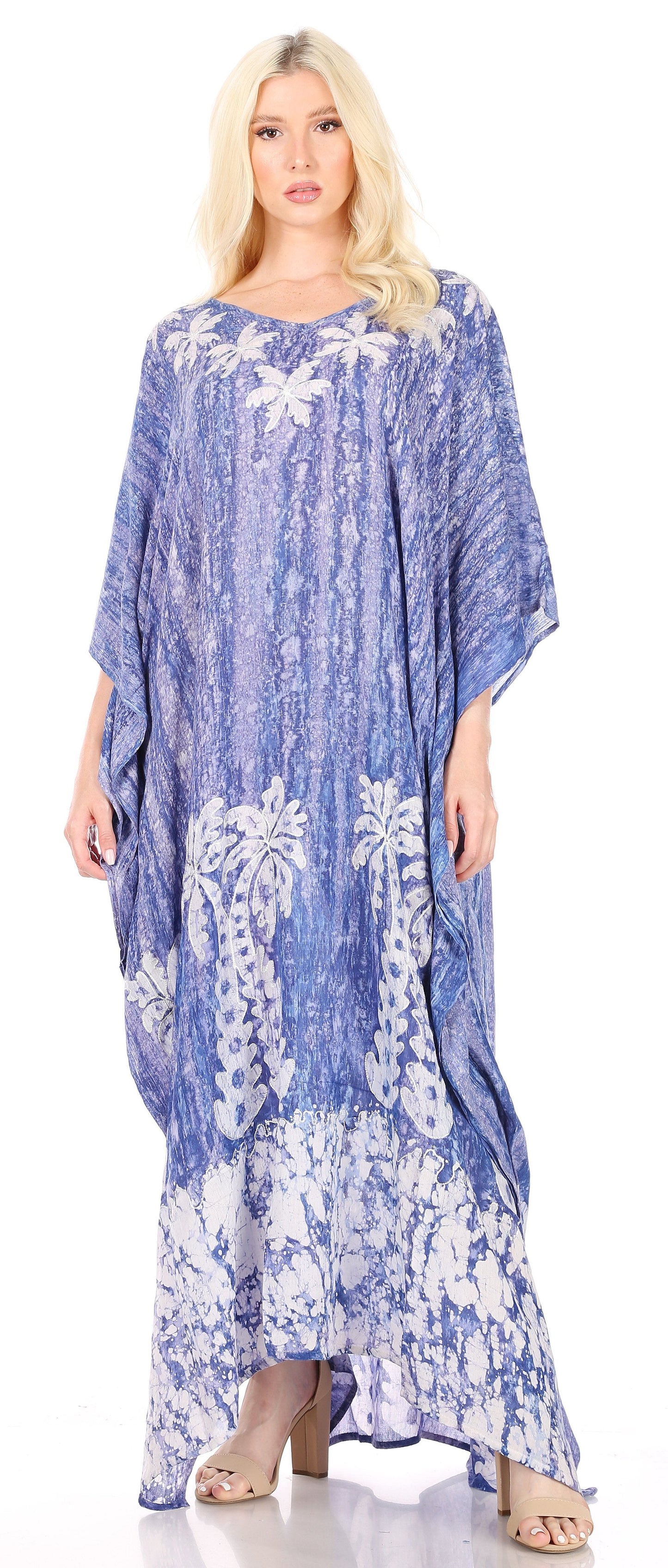 Sakkas Tacy Women's Boho Summer Maxi Dress for Casual or Lounge Wear - Concordia Style Boutique