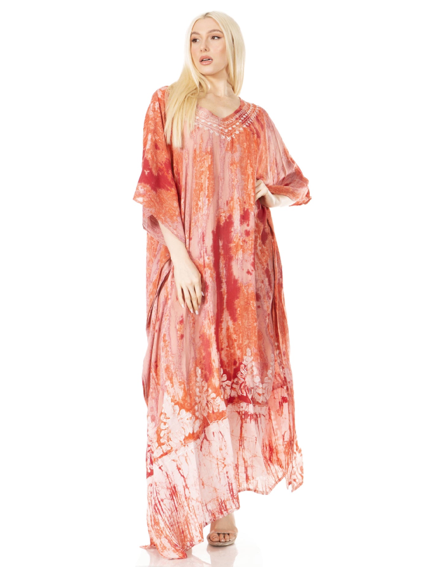 Sakkas Tacy Women's Boho Summer Maxi Dress for Casual or Lounge Wear - Concordia Style Boutique