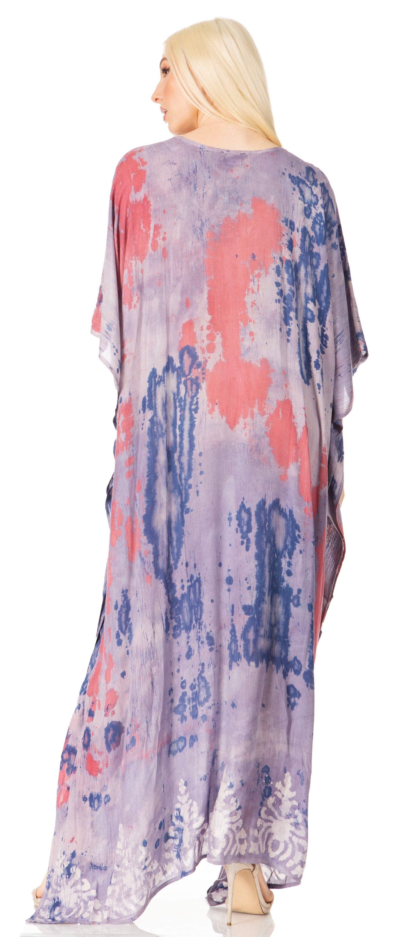 Sakkas Tacy Women's Boho Summer Maxi Dress for Casual or Lounge Wear - Concordia Style Boutique