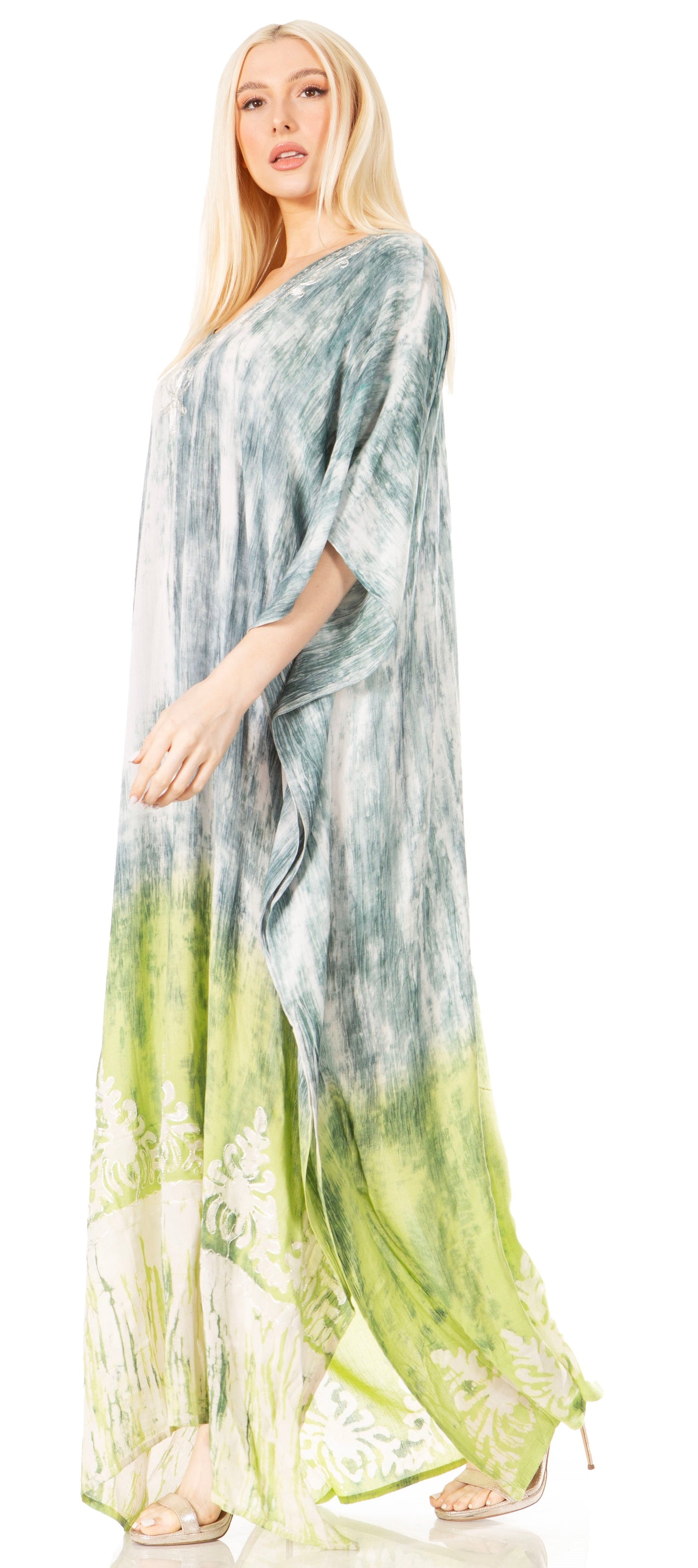 Sakkas Tacy Women's Boho Summer Maxi Dress for Casual or Lounge Wear - Concordia Style Boutique