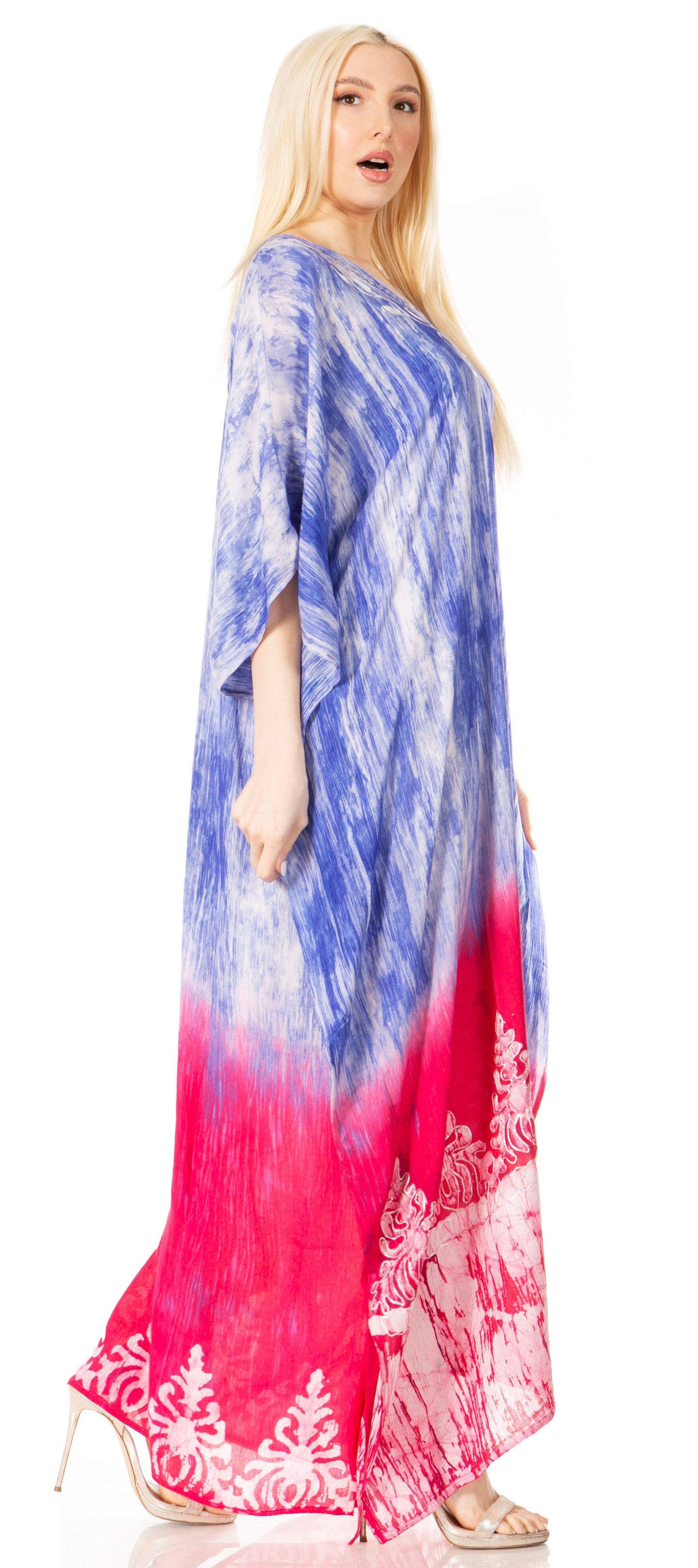 Sakkas Tacy Women's Boho Summer Maxi Dress for Casual or Lounge Wear - Concordia Style Boutique
