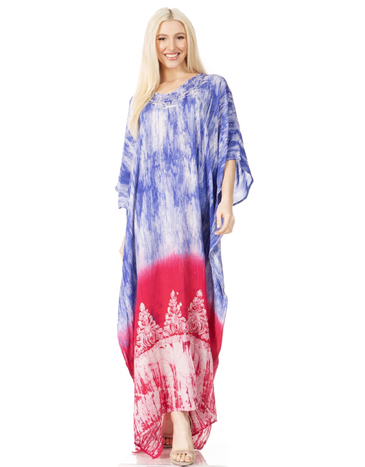 Sakkas Tacy Women's Boho Summer Maxi Dress for Casual or Lounge Wear - Concordia Style Boutique