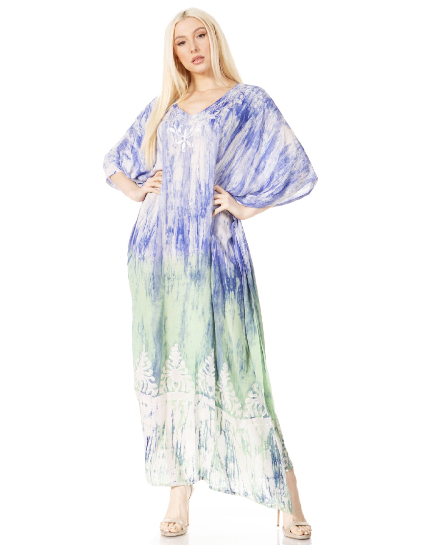 Sakkas Tacy Women's Boho Summer Maxi Dress for Casual or Lounge Wear - Concordia Style Boutique
