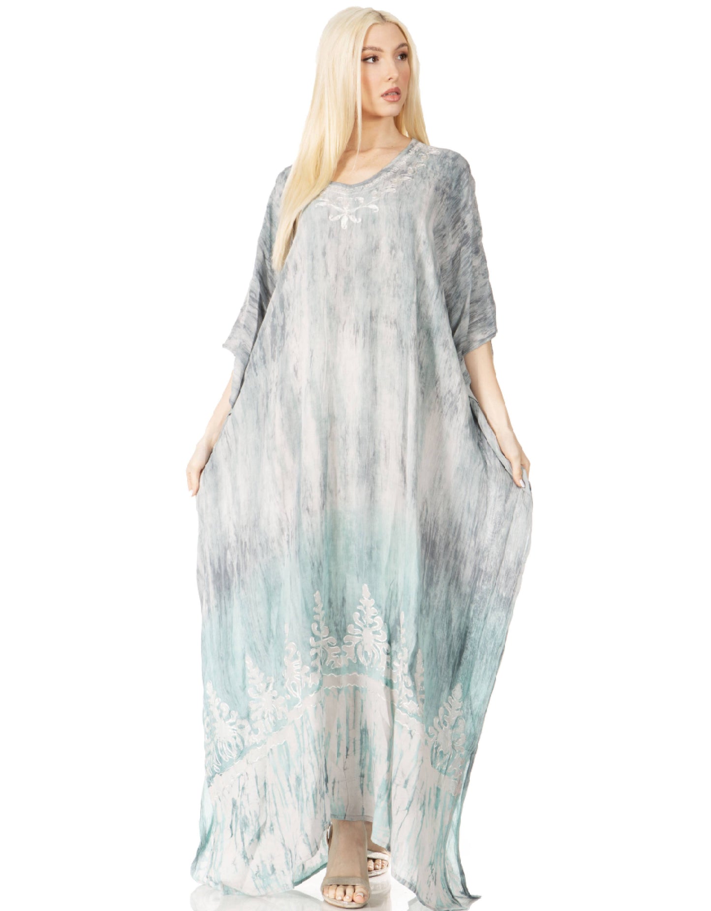 Sakkas Tacy Women's Boho Summer Maxi Dress for Casual or Lounge Wear - Concordia Style Boutique