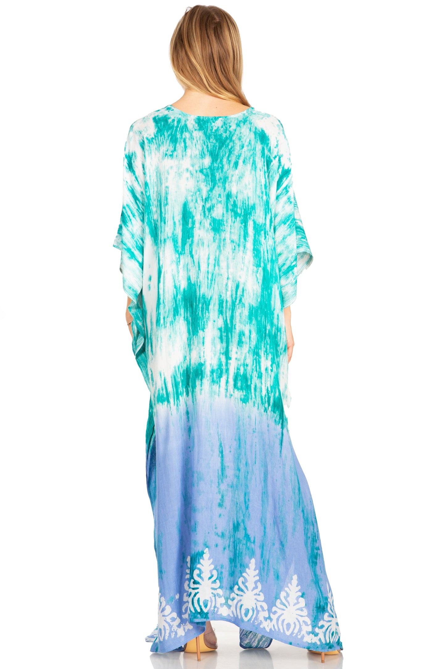 Sakkas Tacy Women's Boho Summer Maxi Dress for Casual or Lounge Wear - Concordia Style Boutique