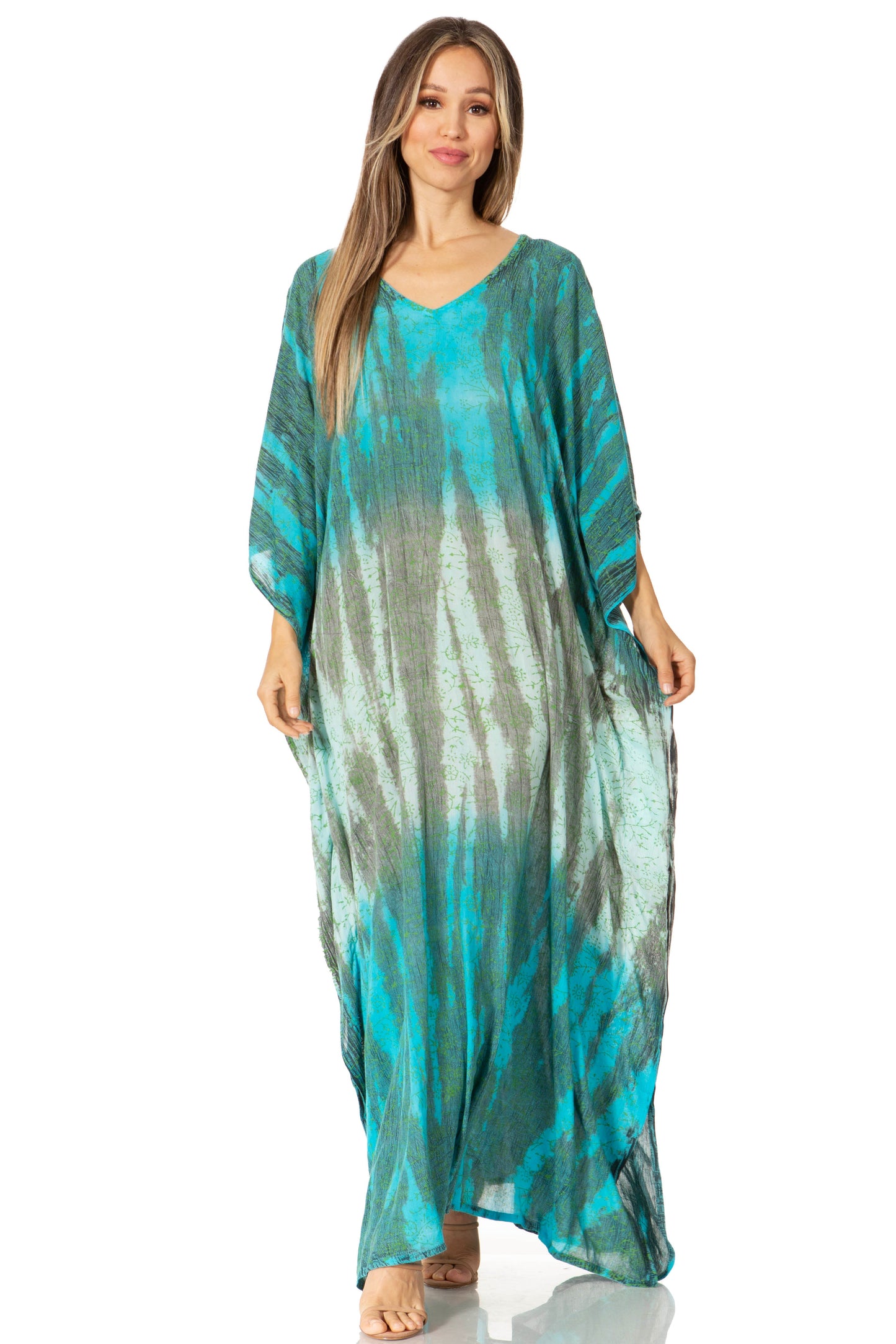 Sakkas Tacy Women's Boho Summer Maxi Dress for Casual or Lounge Wear - Concordia Style Boutique