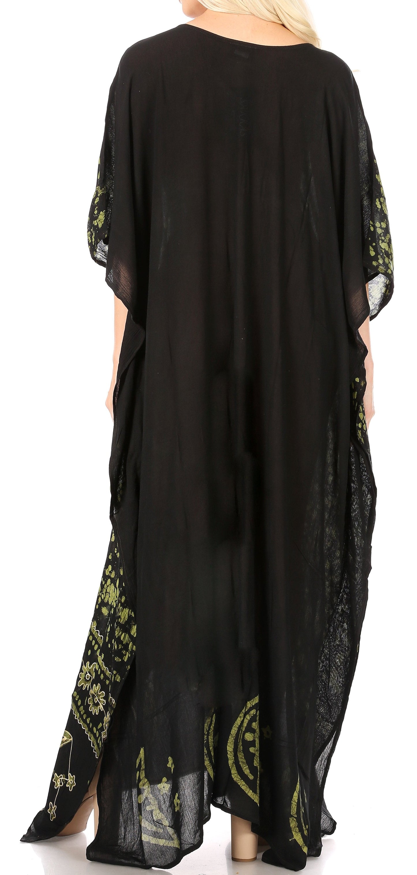 Sakkas Tacy Women's Boho Summer Maxi Dress for Casual or Lounge Wear - Concordia Style Boutique