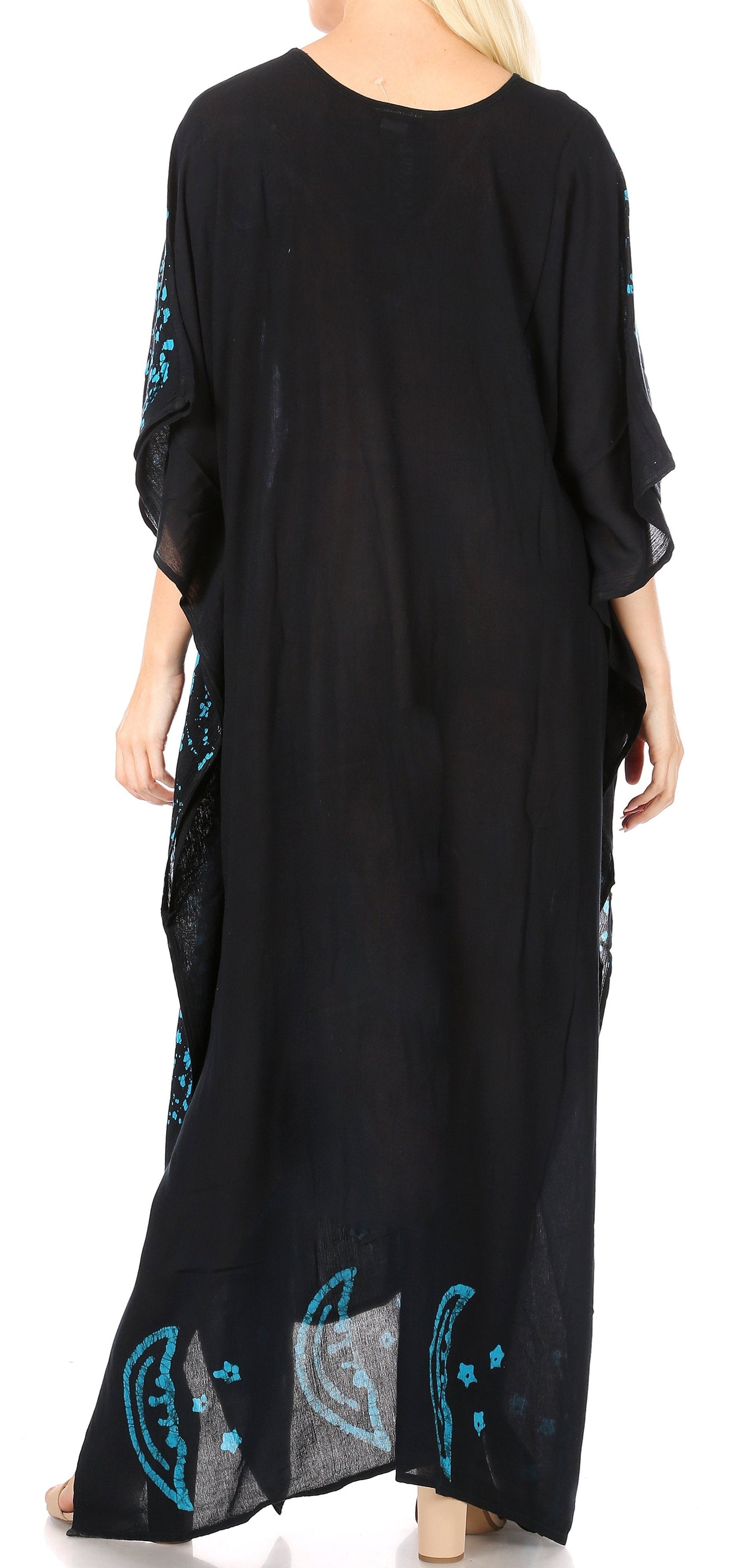 Sakkas Tacy Women's Boho Summer Maxi Dress for Casual or Lounge Wear - Concordia Style Boutique
