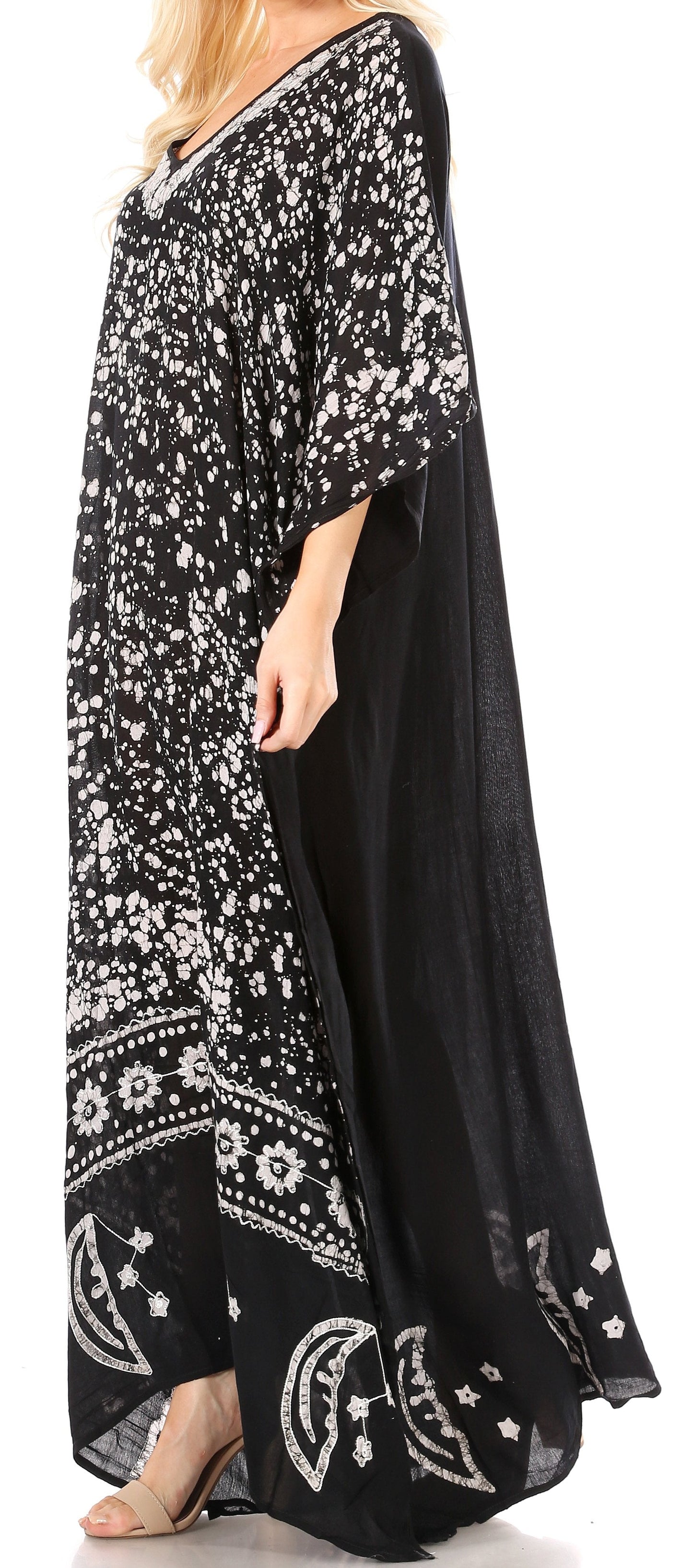 Sakkas Tacy Women's Boho Summer Maxi Dress for Casual or Lounge Wear - Concordia Style Boutique