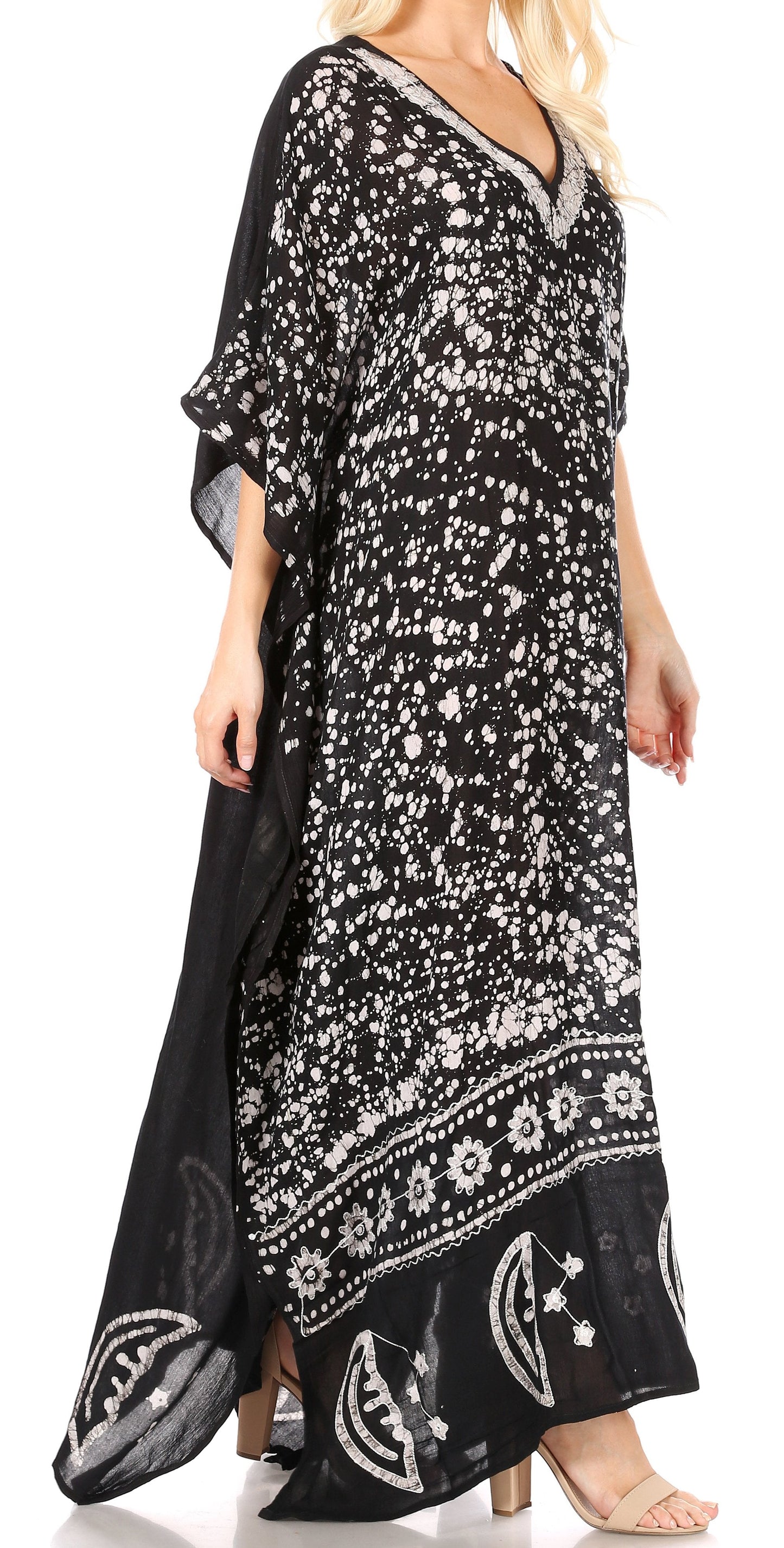 Sakkas Tacy Women's Boho Summer Maxi Dress for Casual or Lounge Wear - Concordia Style Boutique