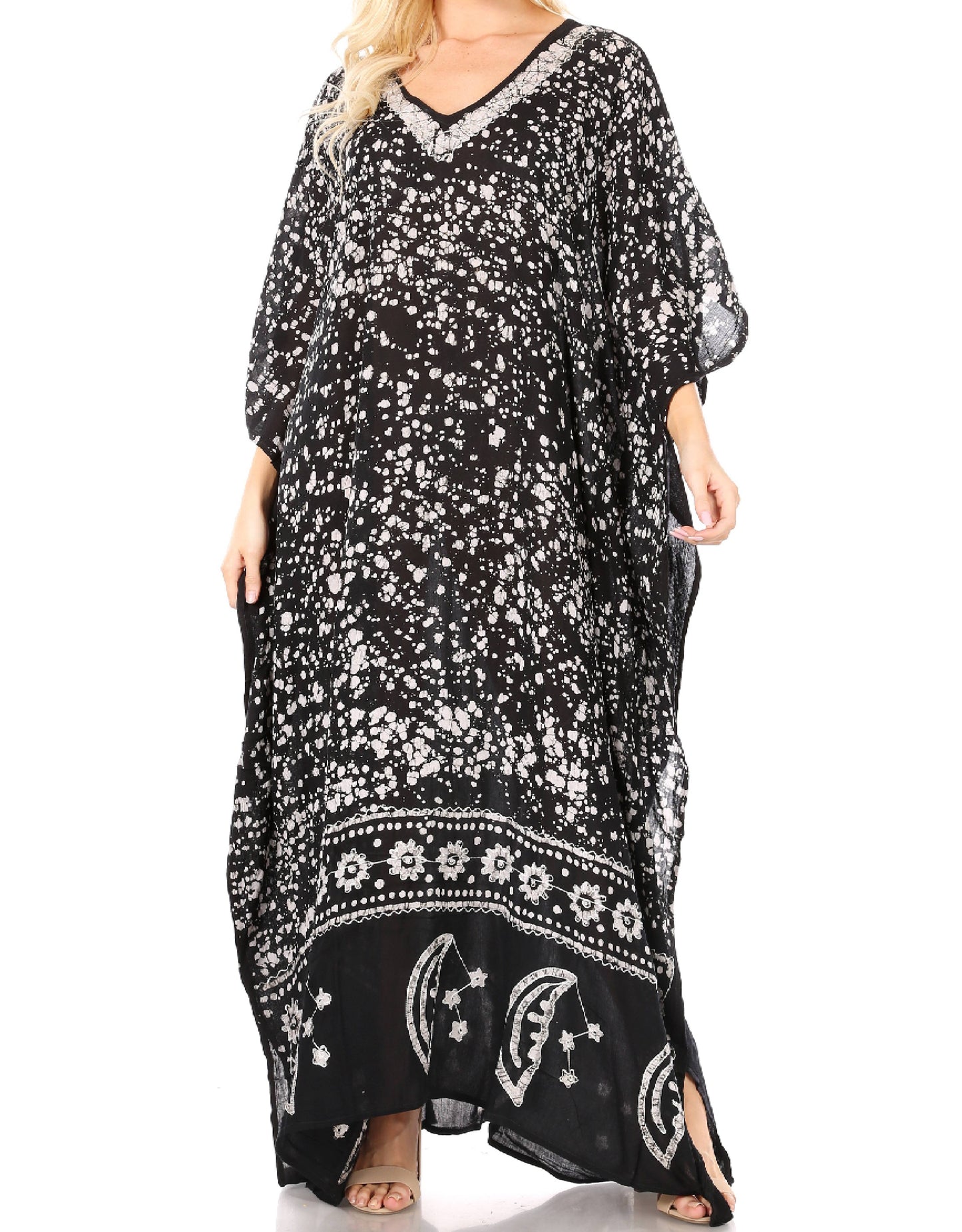Sakkas Tacy Women's Boho Summer Maxi Dress for Casual or Lounge Wear - Concordia Style Boutique