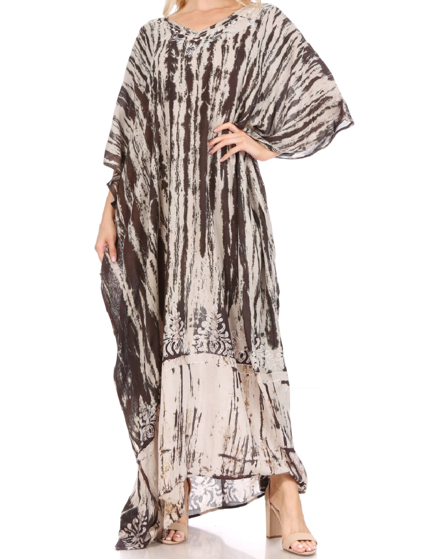 Sakkas Tacy Women's Boho Summer Maxi Dress for Casual or Lounge Wear - Concordia Style Boutique