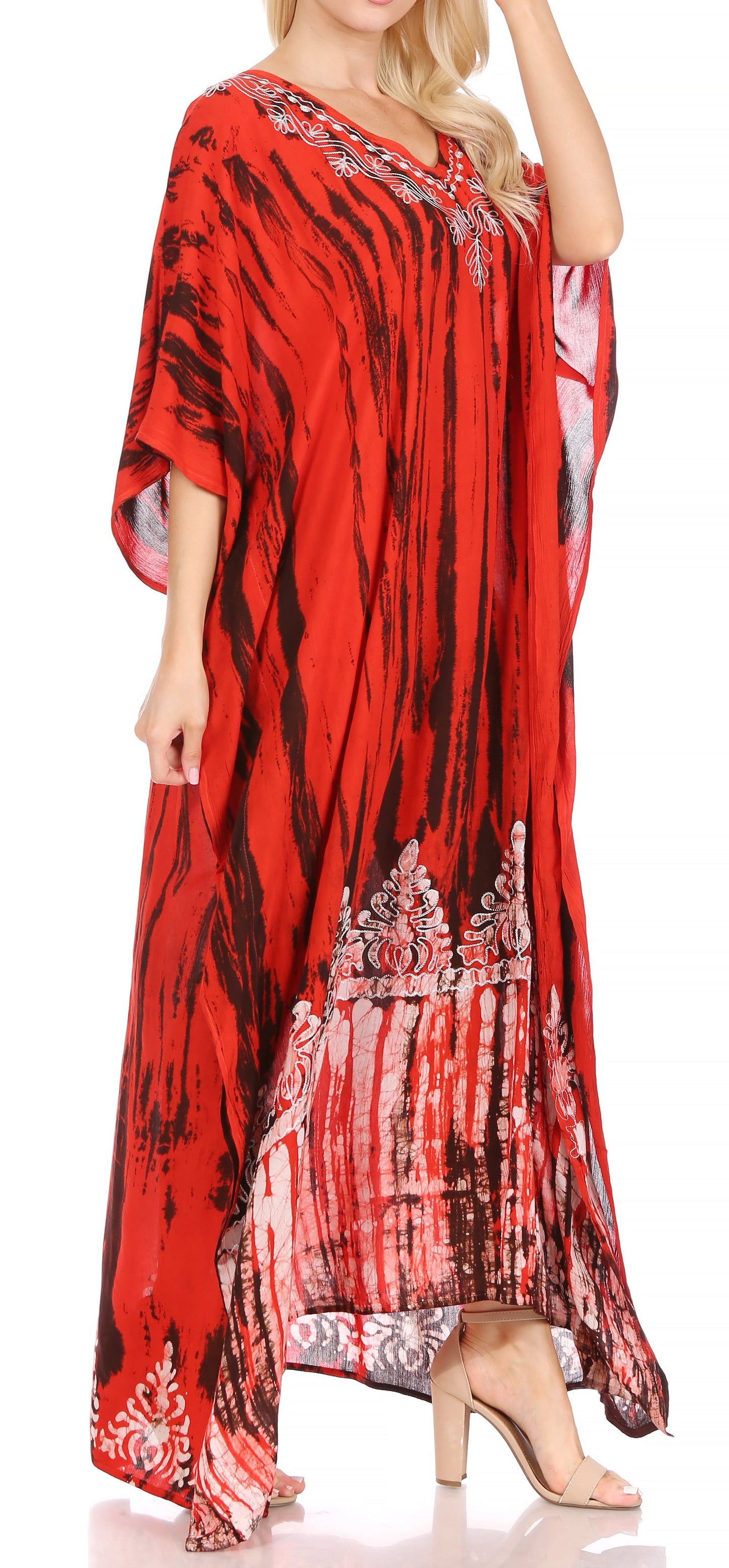 Sakkas Tacy Women's Boho Summer Maxi Dress for Casual or Lounge Wear - Concordia Style Boutique