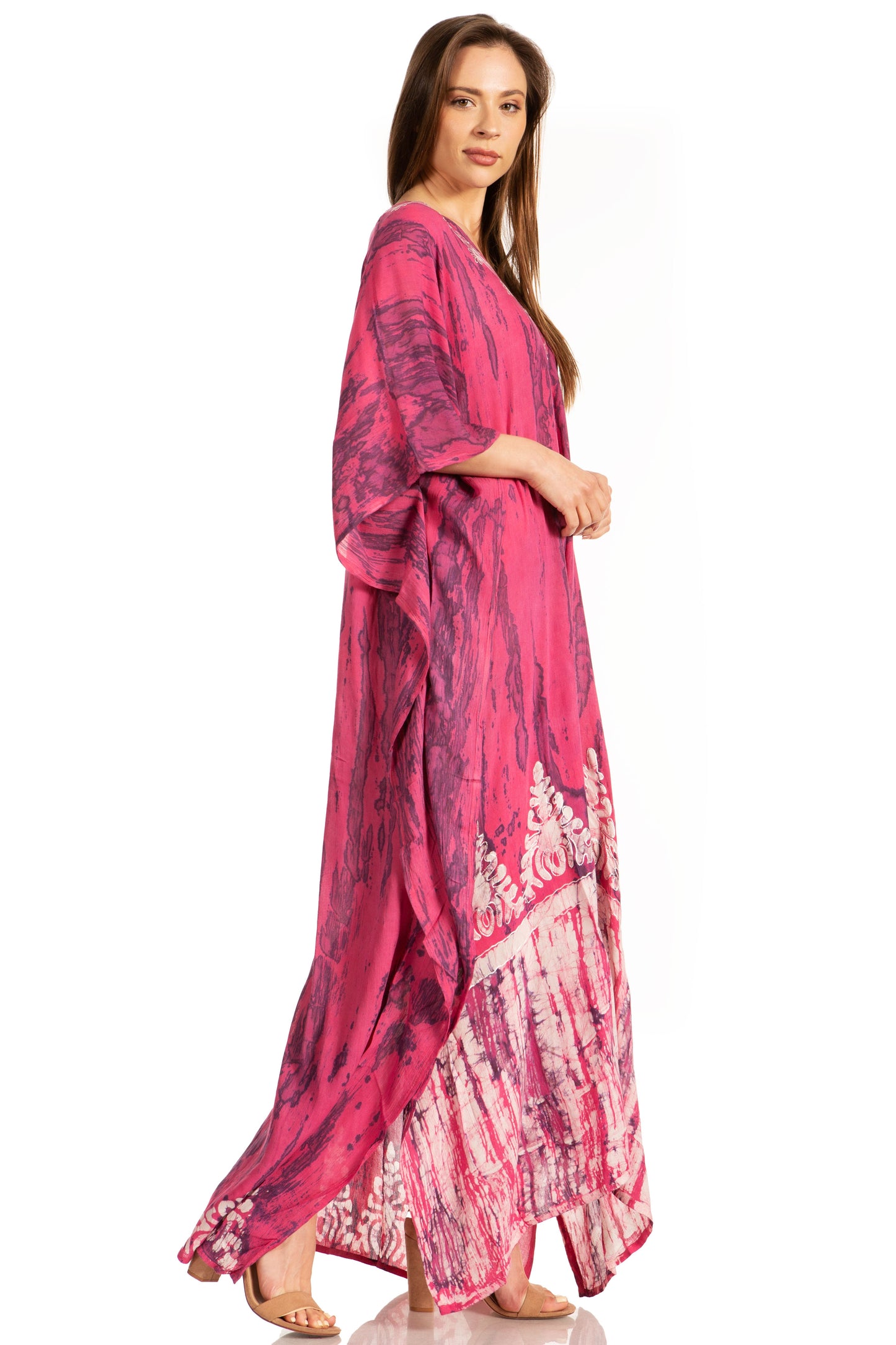 Sakkas Tacy Women's Boho Summer Maxi Dress for Casual or Lounge Wear - Concordia Style Boutique