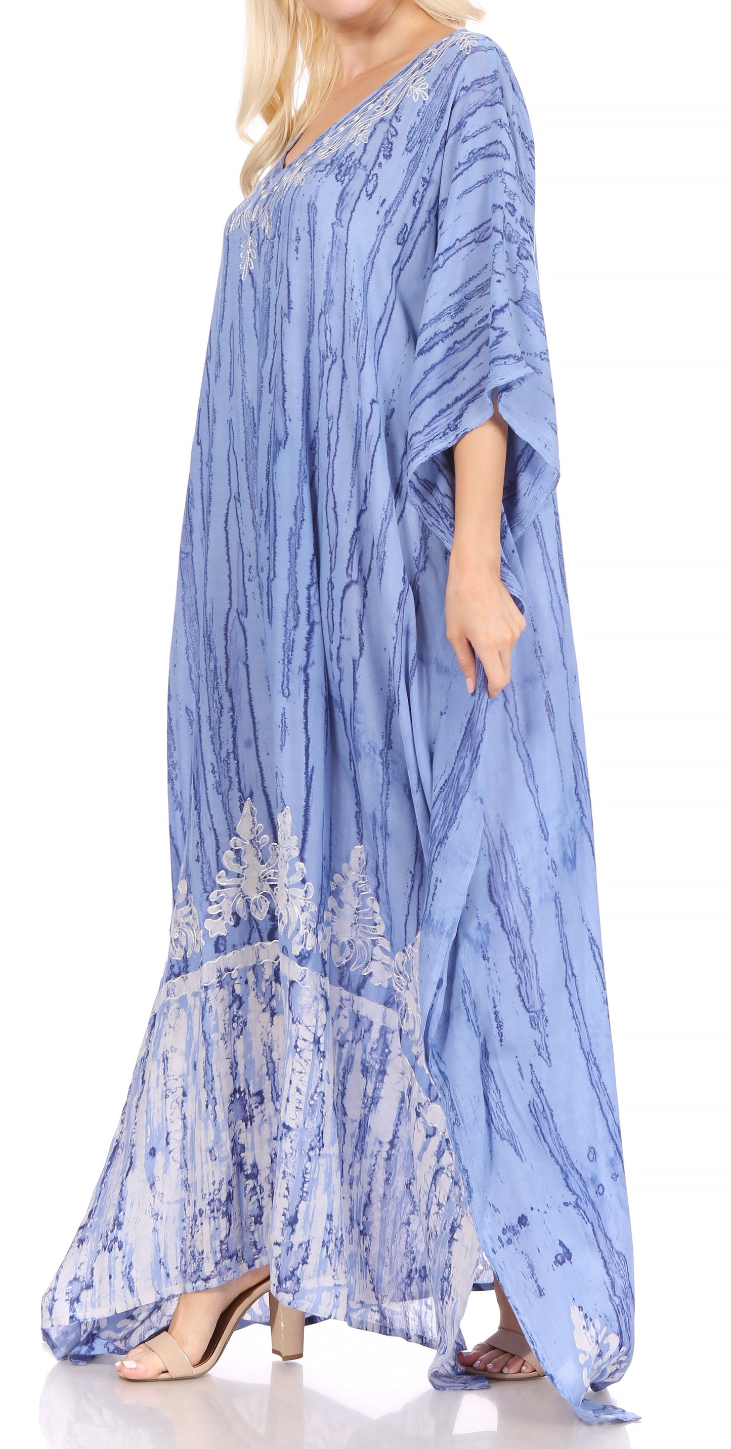Sakkas Tacy Women's Boho Summer Maxi Dress for Casual or Lounge Wear - Concordia Style Boutique