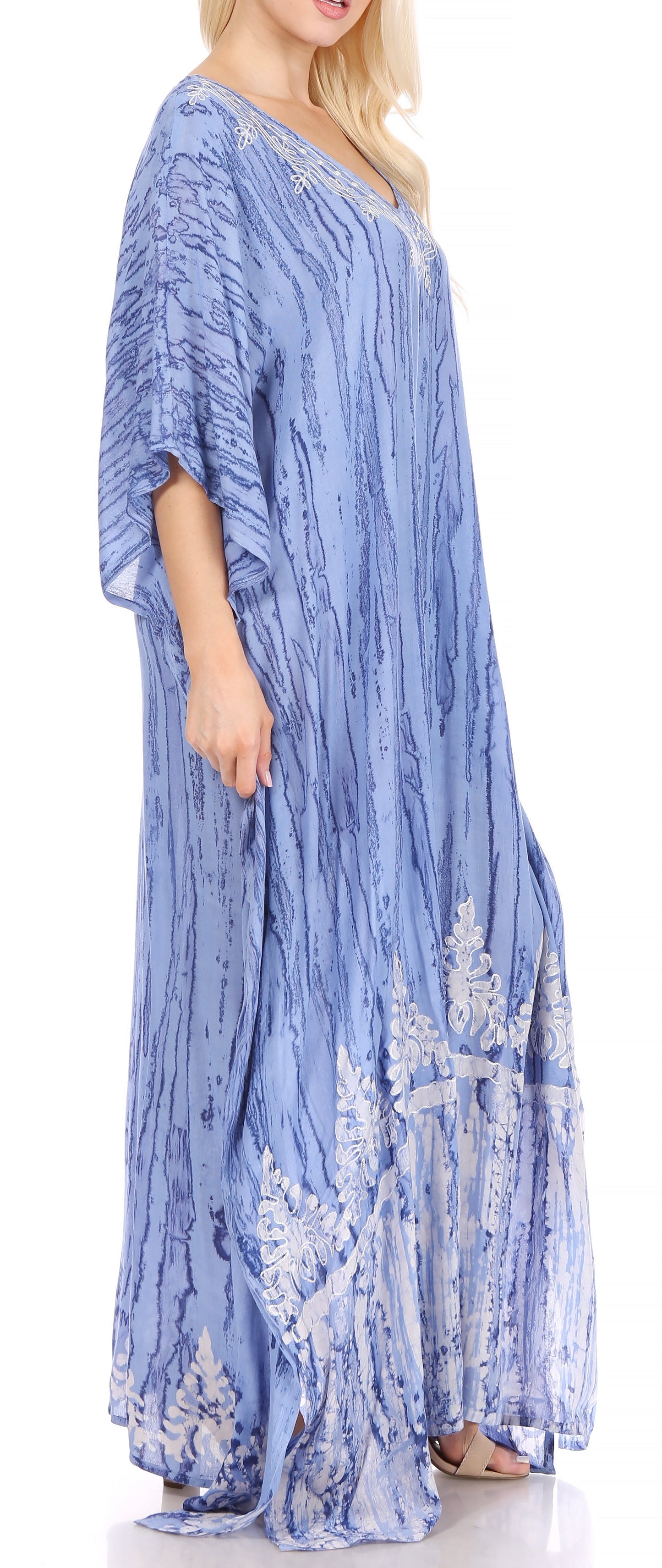 Sakkas Tacy Women's Boho Summer Maxi Dress for Casual or Lounge Wear - Concordia Style Boutique