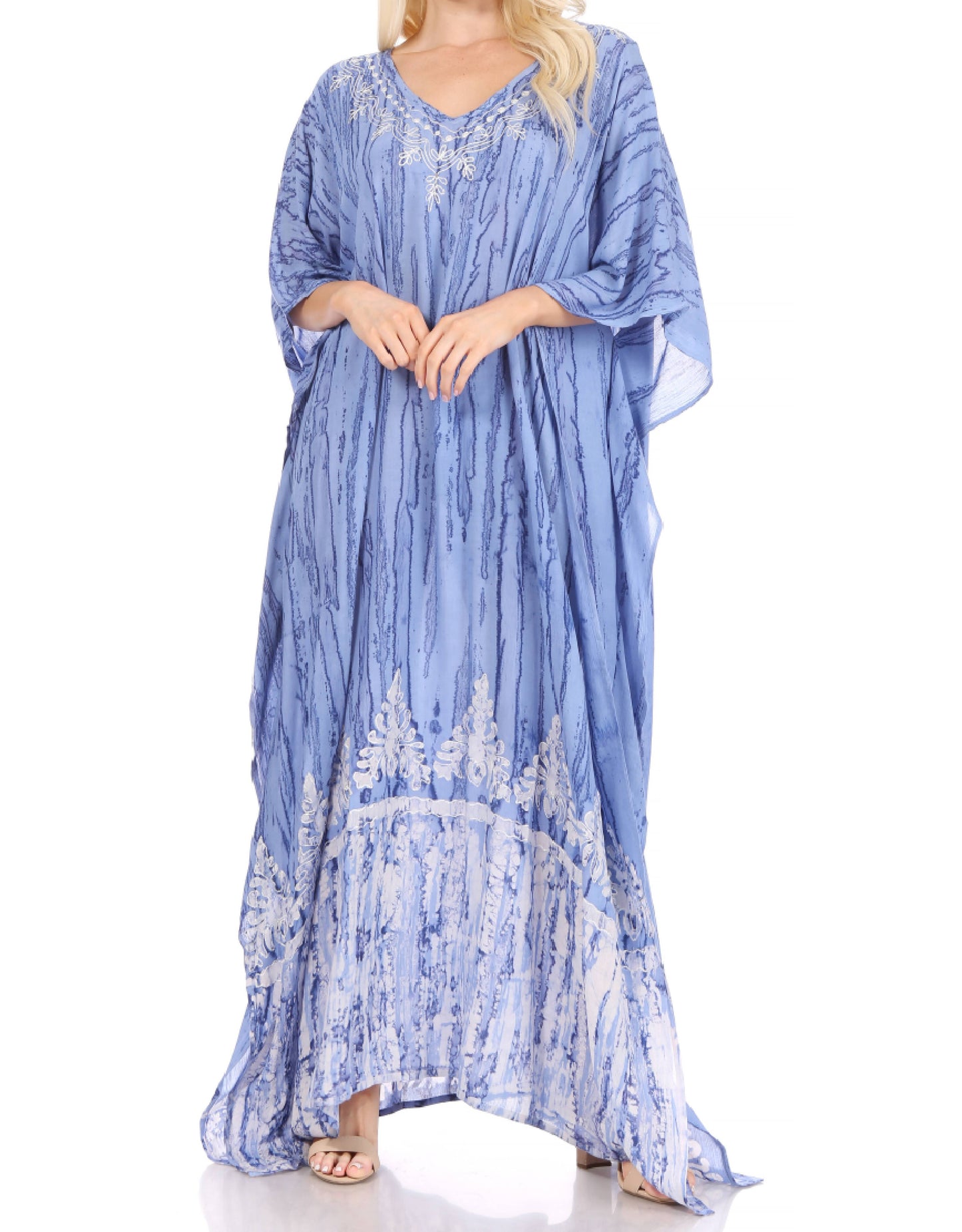 Sakkas Tacy Women's Boho Summer Maxi Dress for Casual or Lounge Wear - Concordia Style Boutique