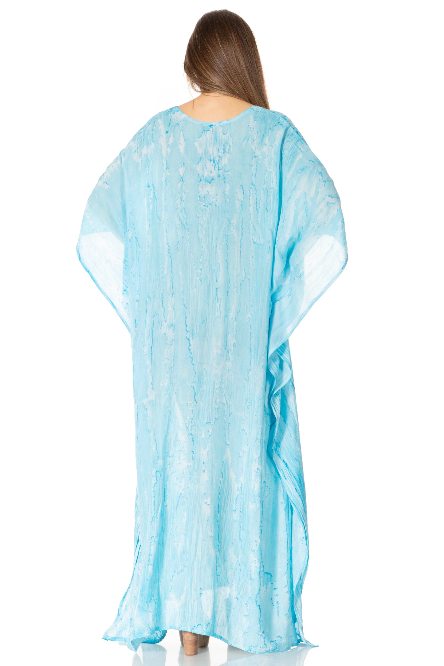 Sakkas Catia Women's Boho-Style Long Maxi Caftan for Lounging and Casual Wear - Concordia Style Boutique