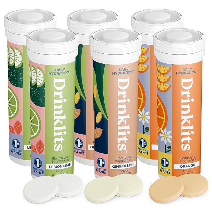 Drinklits Daily Hydration Variety Pack (6) Tube Bundle - Concordia Style Boutique