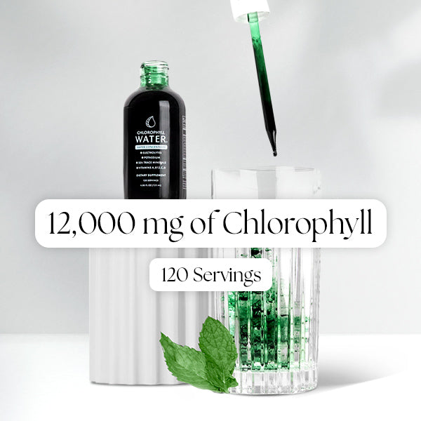 Chlorophyll Water Drops - Liquid Chlorophyll Water Drops - Chlorophyll Liquid