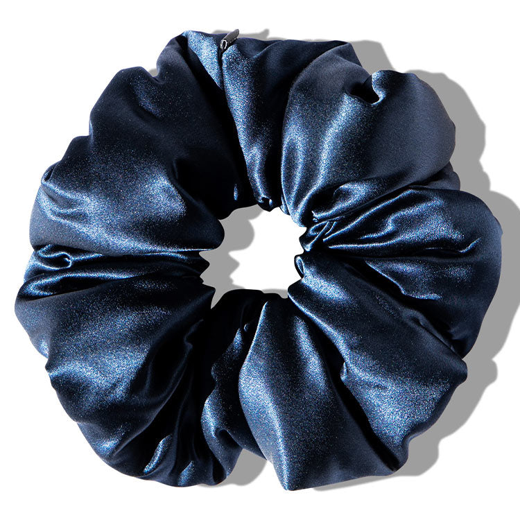 Midnight Blue - Padded Scrunchie - Concordia Style Boutique