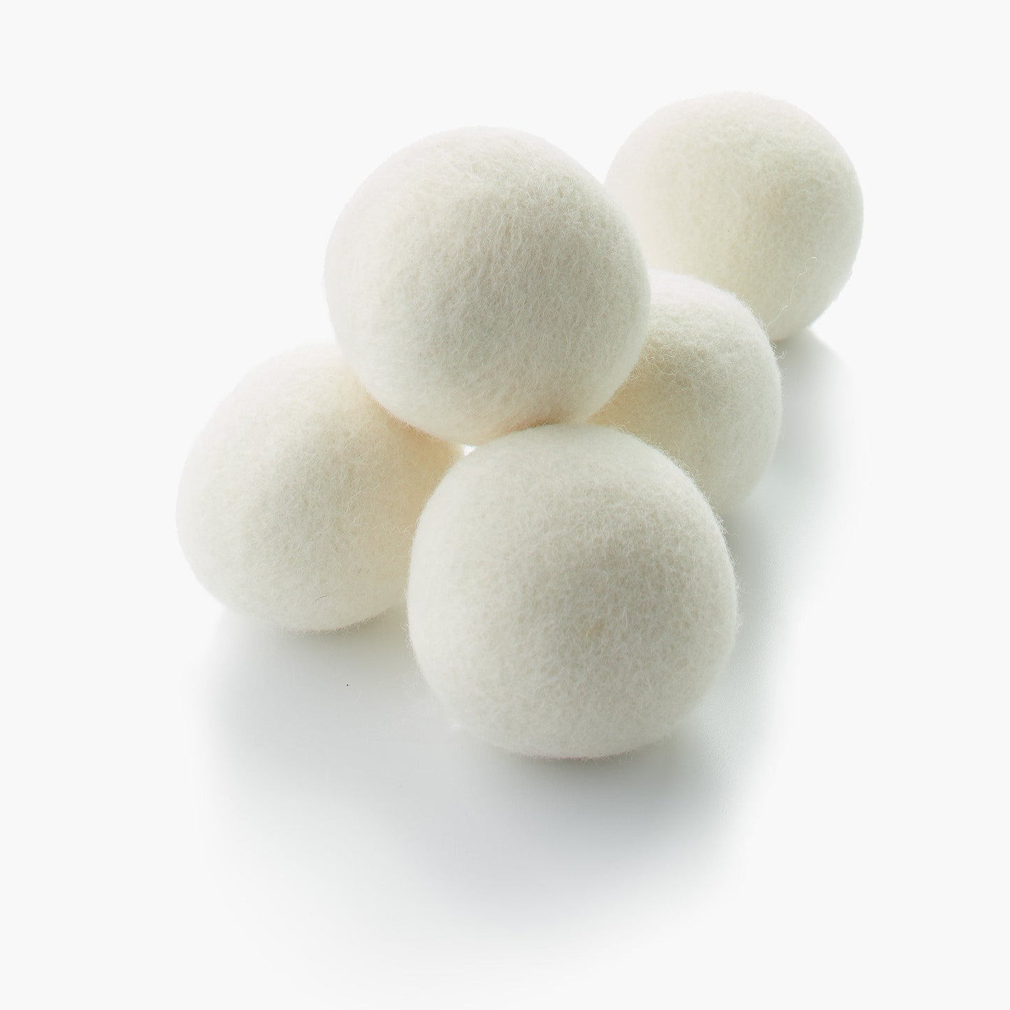 100% Wool Dryer Balls: Natural, Unscented, Eco-Friendly